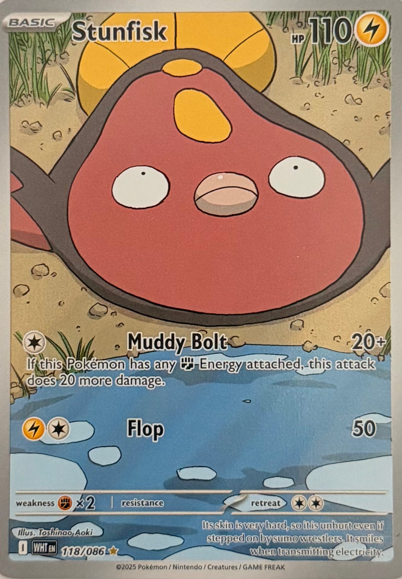 Pokemon Tcg Stunfisk 118/086
