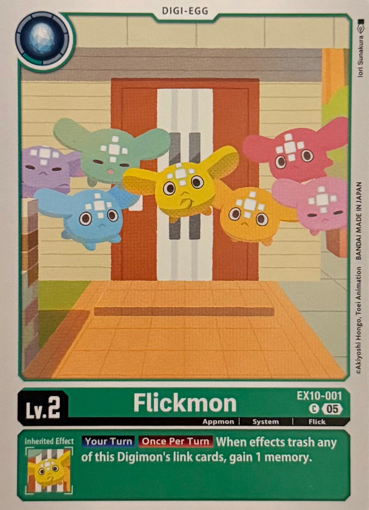 Digimon Tcg Flickmon EX10-001