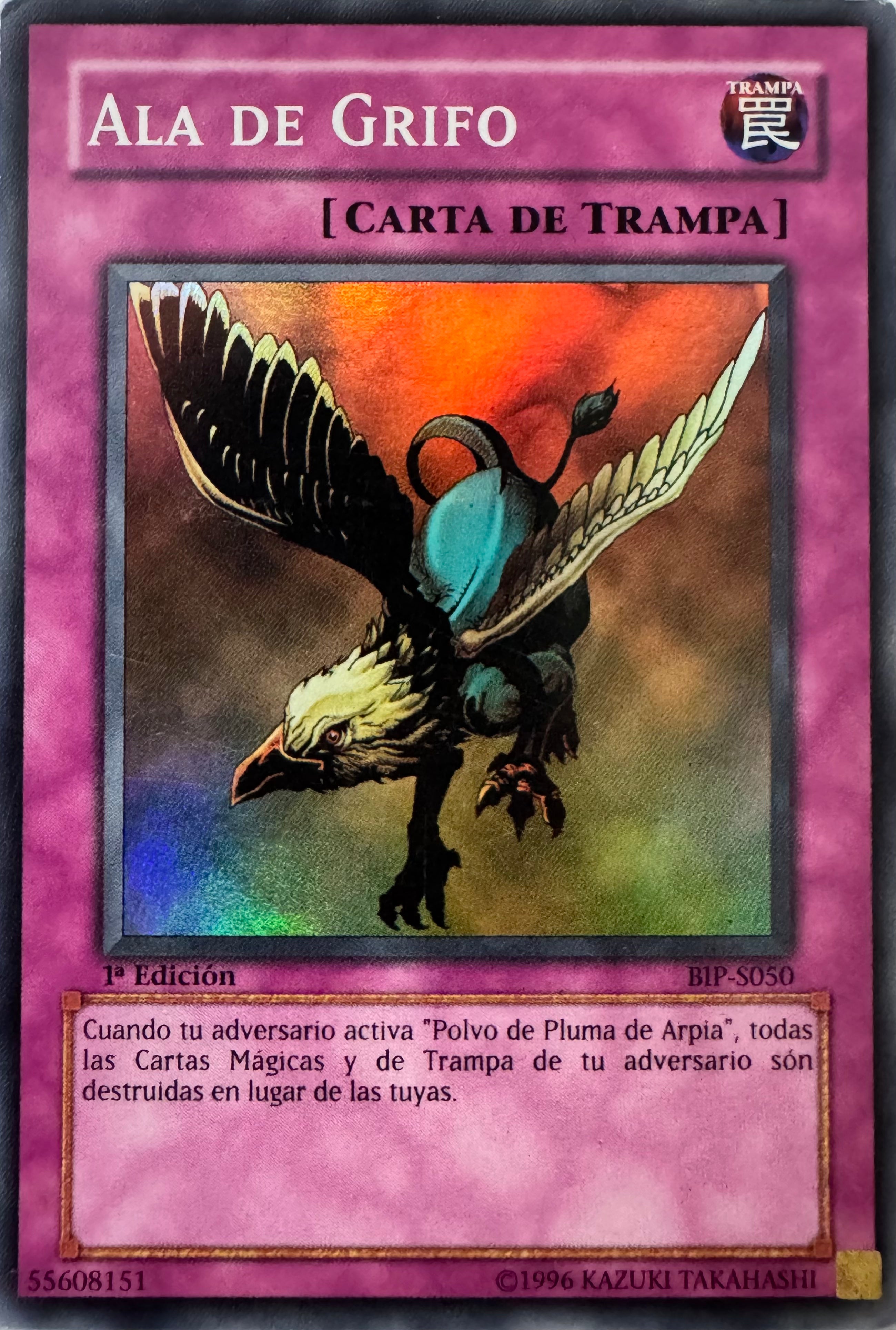 Yugioh! Ala De Grifo Bip-s050 1a Edición Super Rare