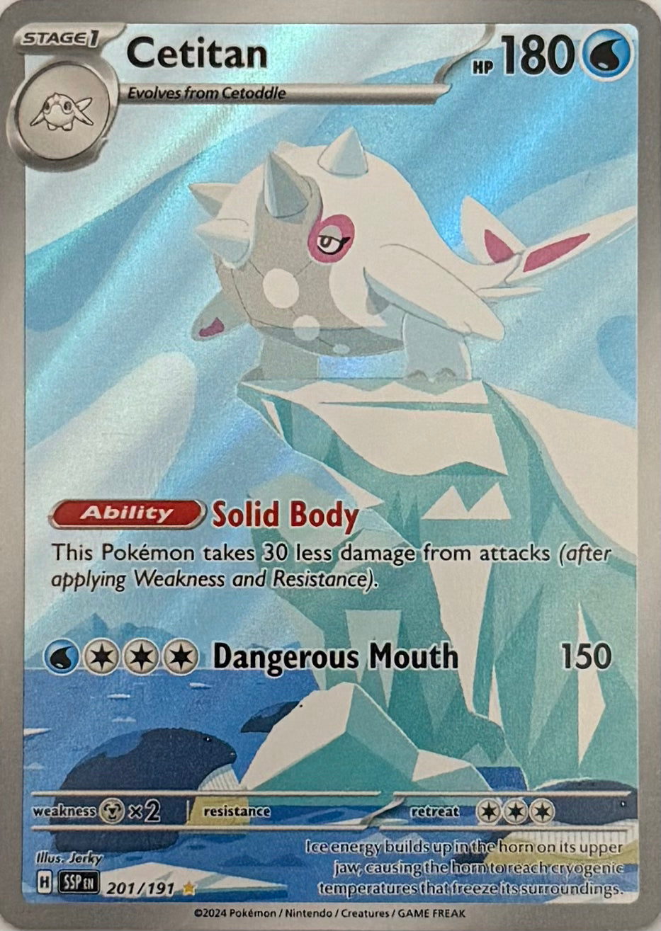 Pokemon Tcg Cetitan 201/191