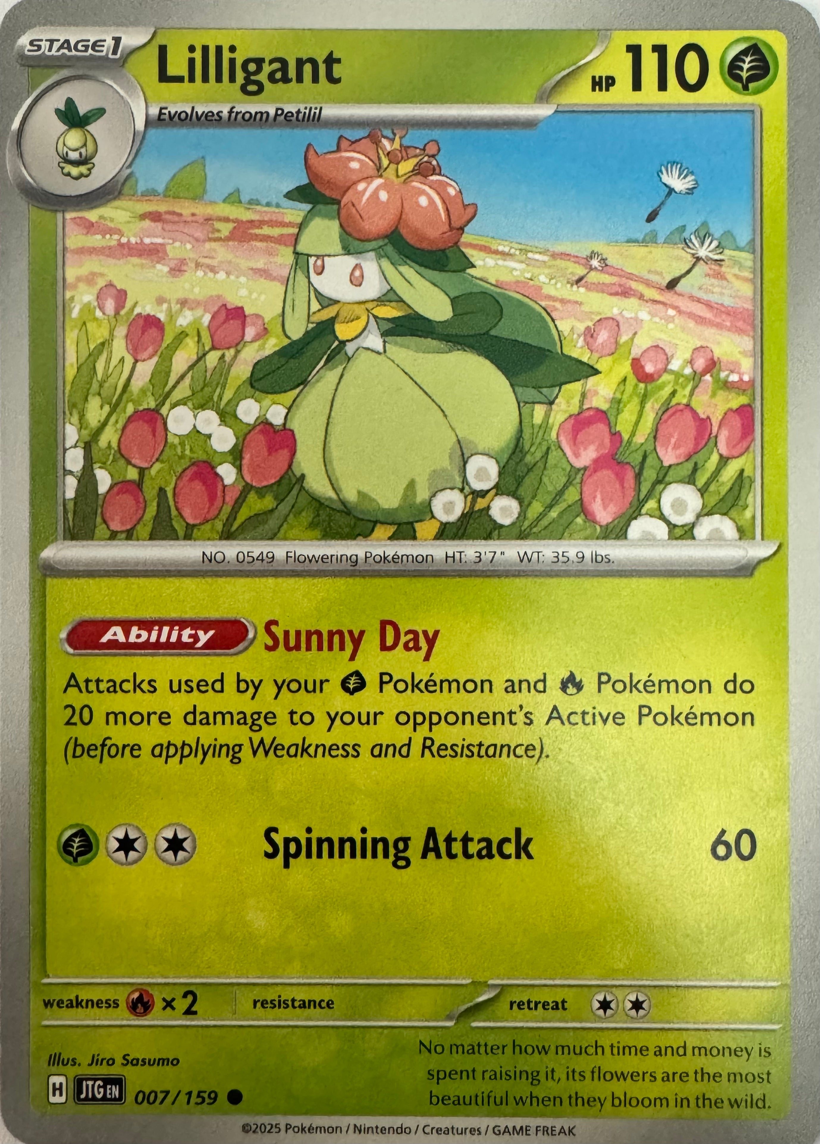 Pokemon Tcg Lilligant 007/159