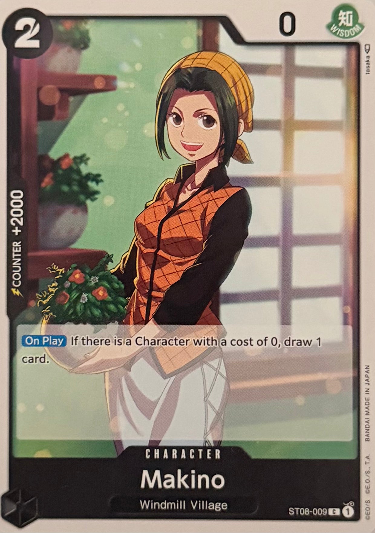 One Piece Tcg Makino ST08-009