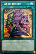 Yugioh! Pot Of Desires Ra01-en056 Super Rare 1st Edition