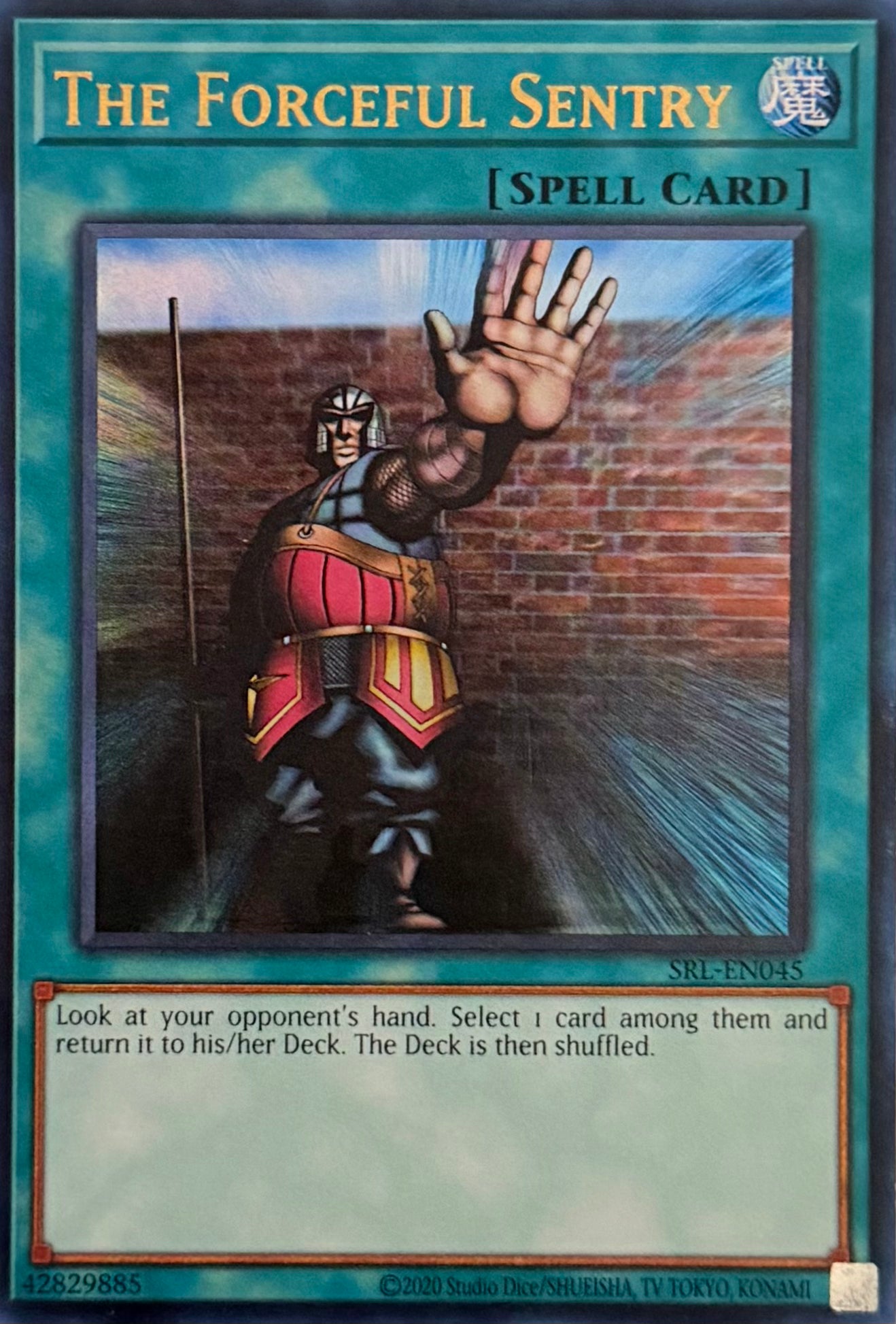 Yugioh! The Forceful Sentry SRL-EN045 Ultra rara