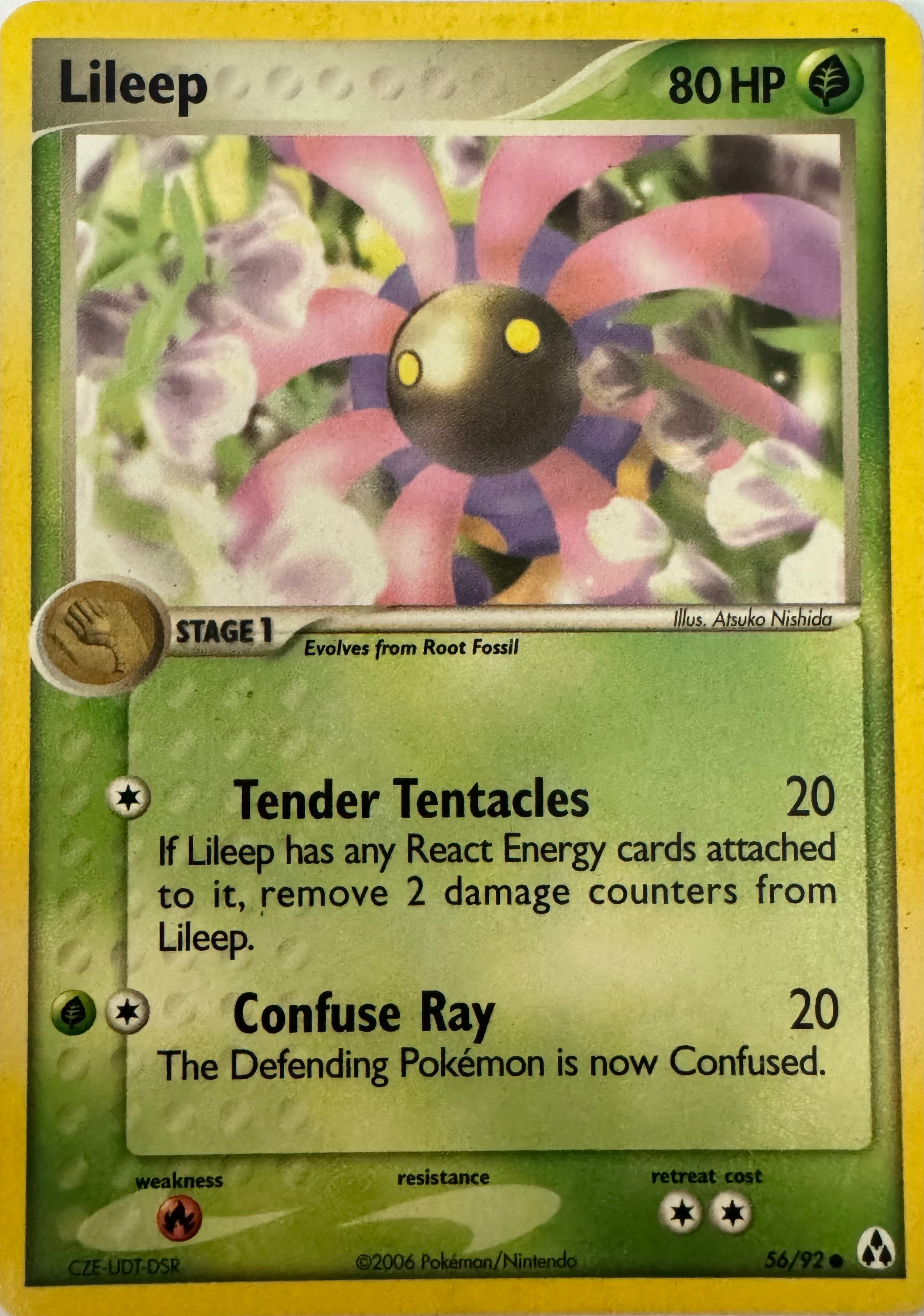 Pokemon Tcg Lileep 56/92