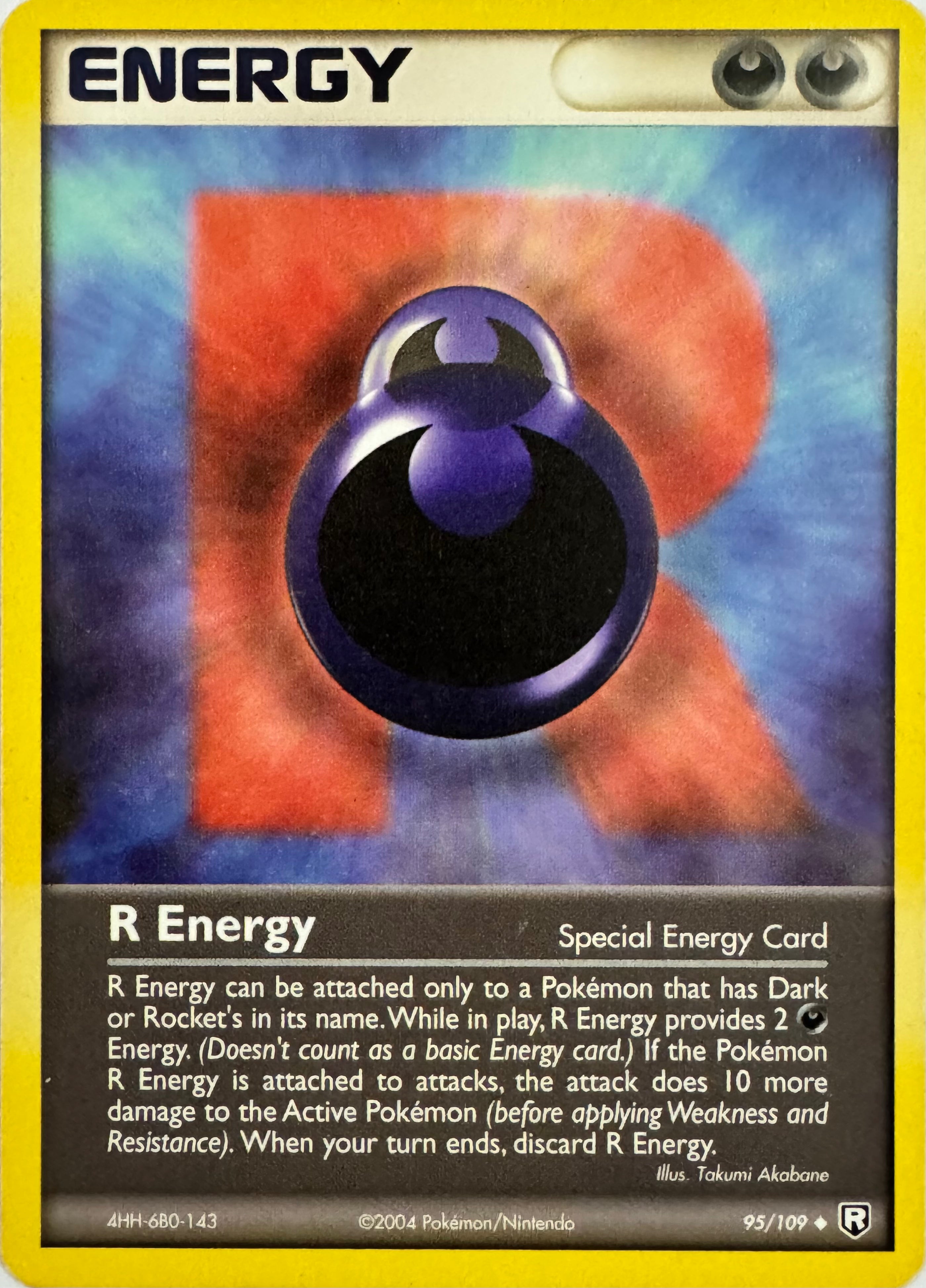 Pokemon Tcg R Energy 95/109