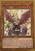 Yugioh! Familiar-Possessed - Lyna MGED-EN013 1st Edition Premium Gold Rare