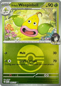 Pokemon Tcg Erika’s Weepinbell 005/217 (Poke Ball)