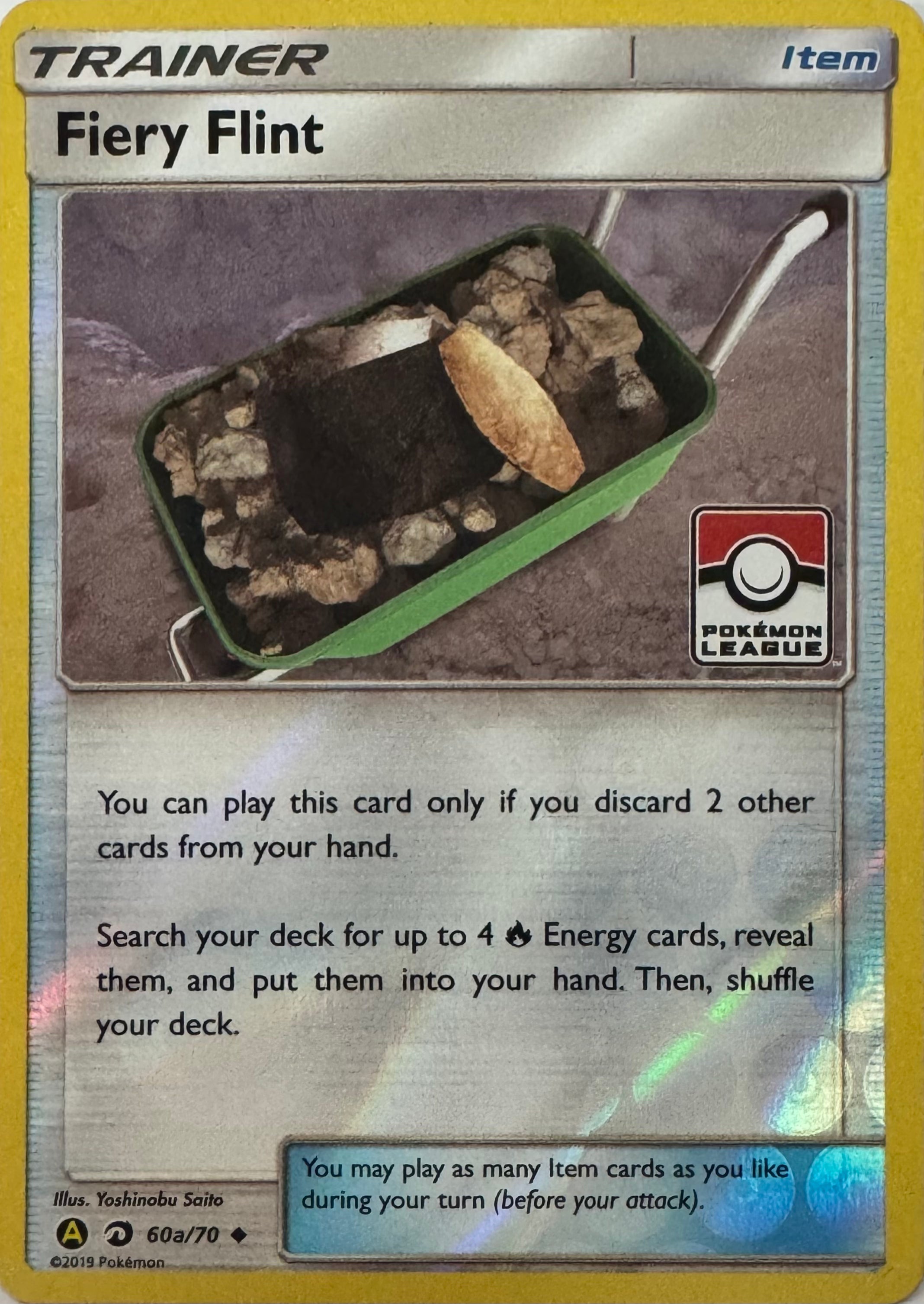 Pokemon Tcg Fiery Flint 60a/70 Reverse (Liga)