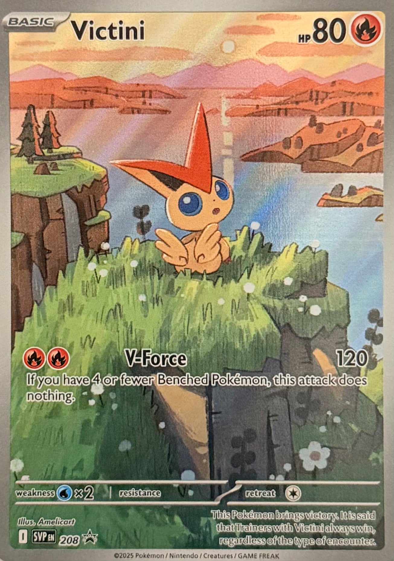 Pokemon Tcg Victini 208 Promo