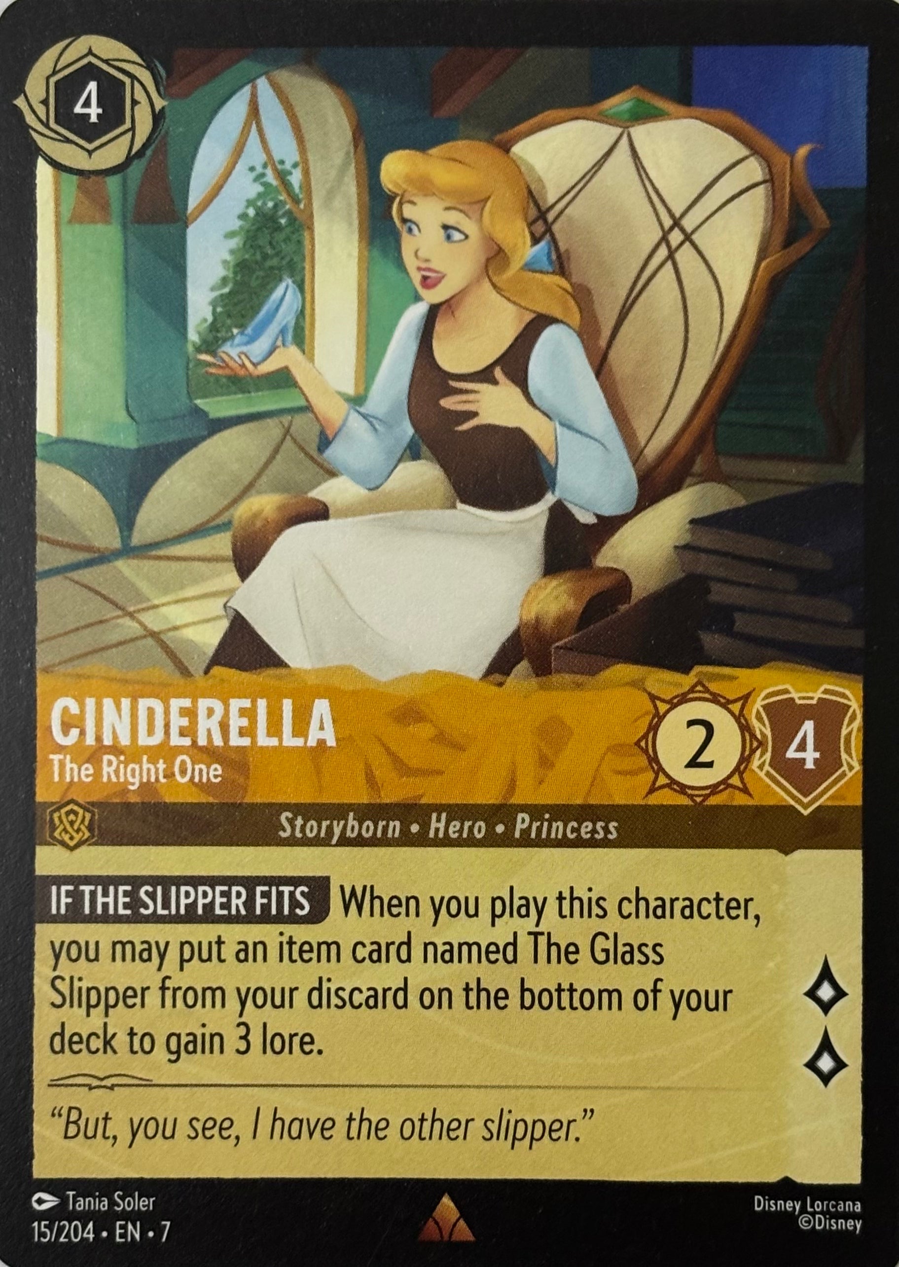 Disney Lorcana Cinderella 15/204