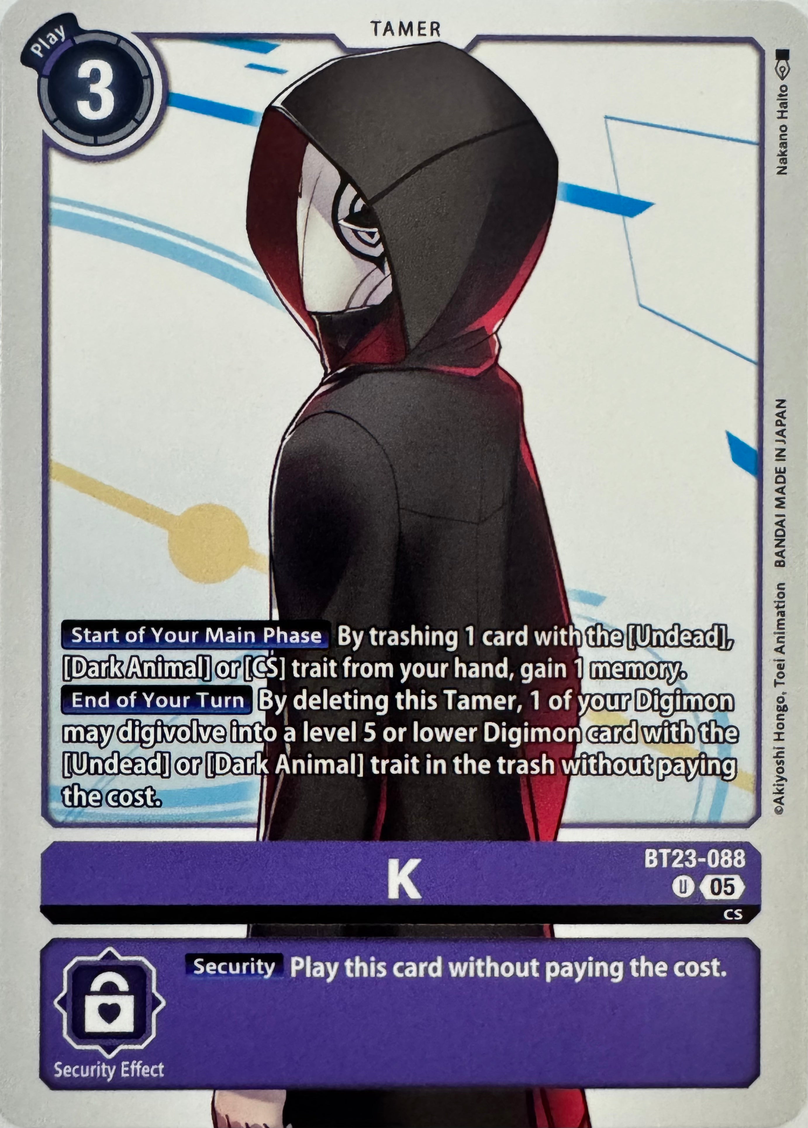 Digimon Tcg K Bt23-088