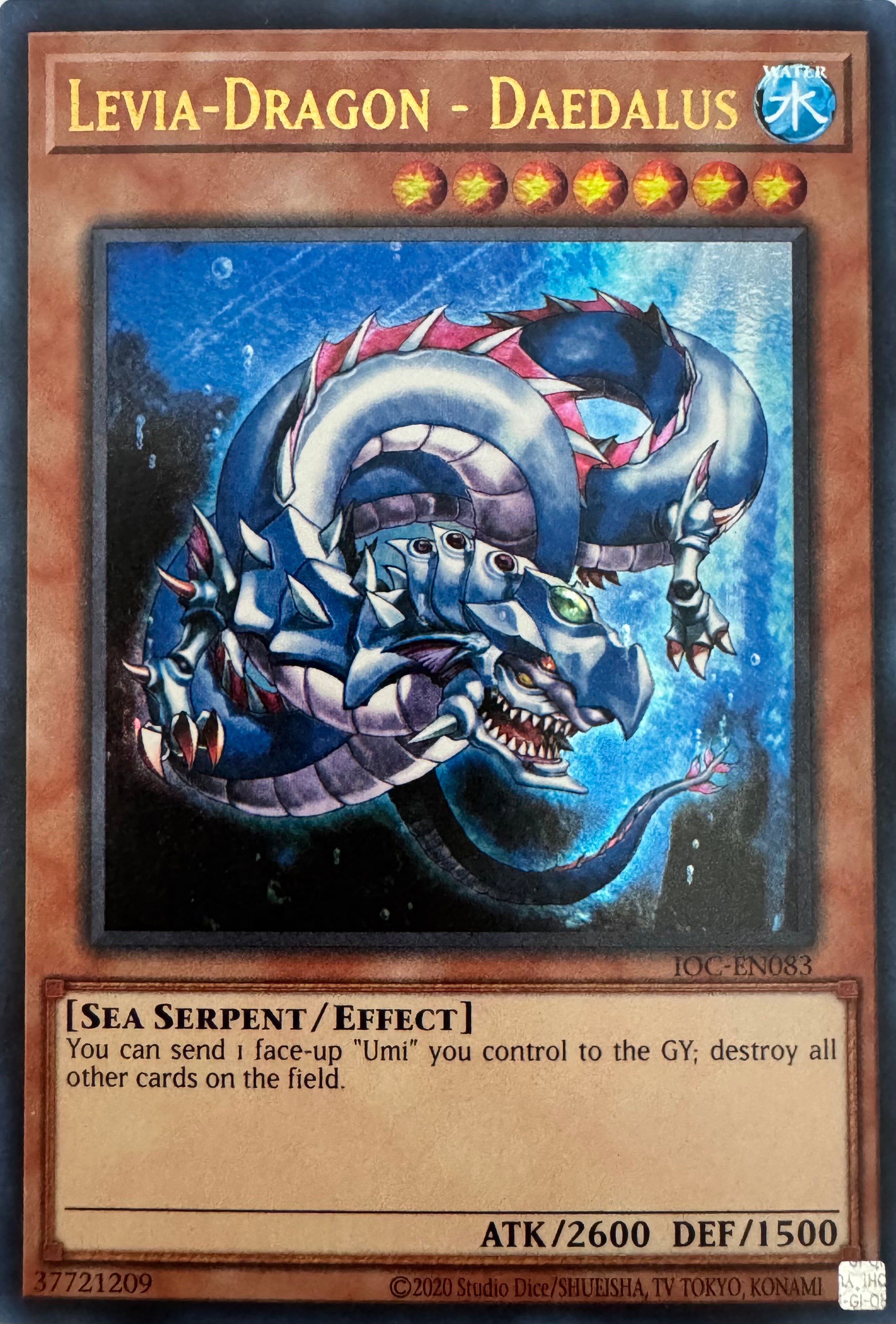 Yugioh! Levia-Dragon - Daedalus Ioc-en083 Ultra
