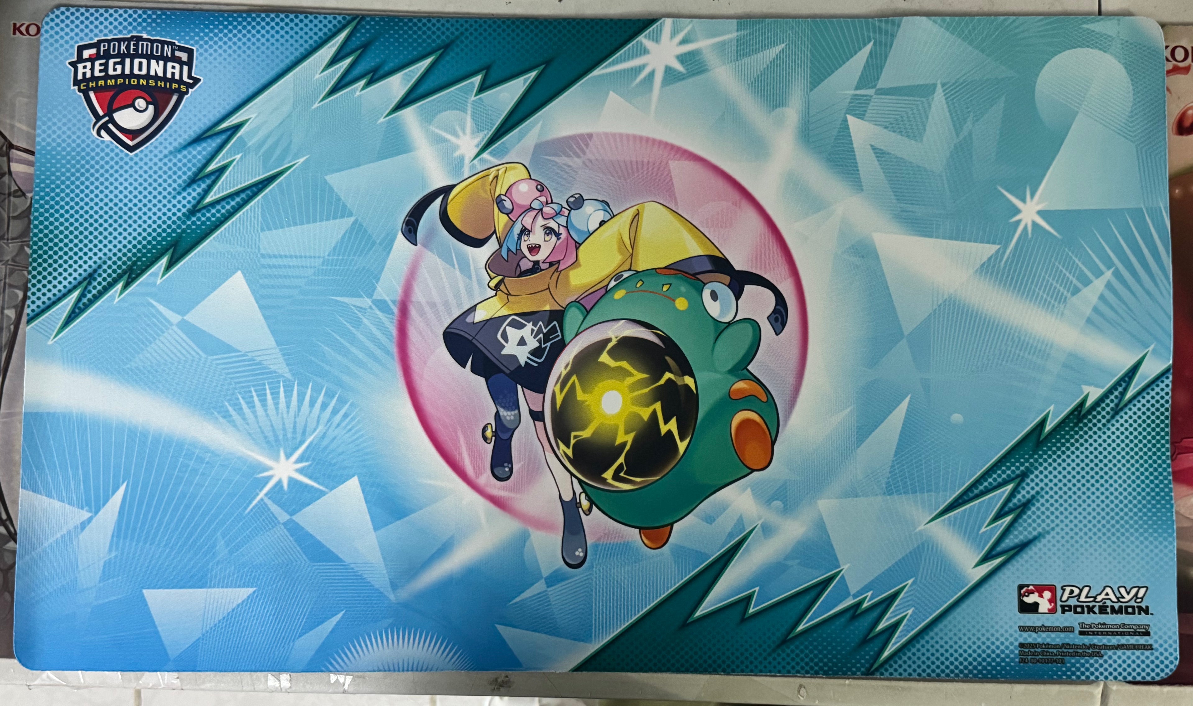 Playmat De Iono’s Bellibolt Pokemon Regional Championships
