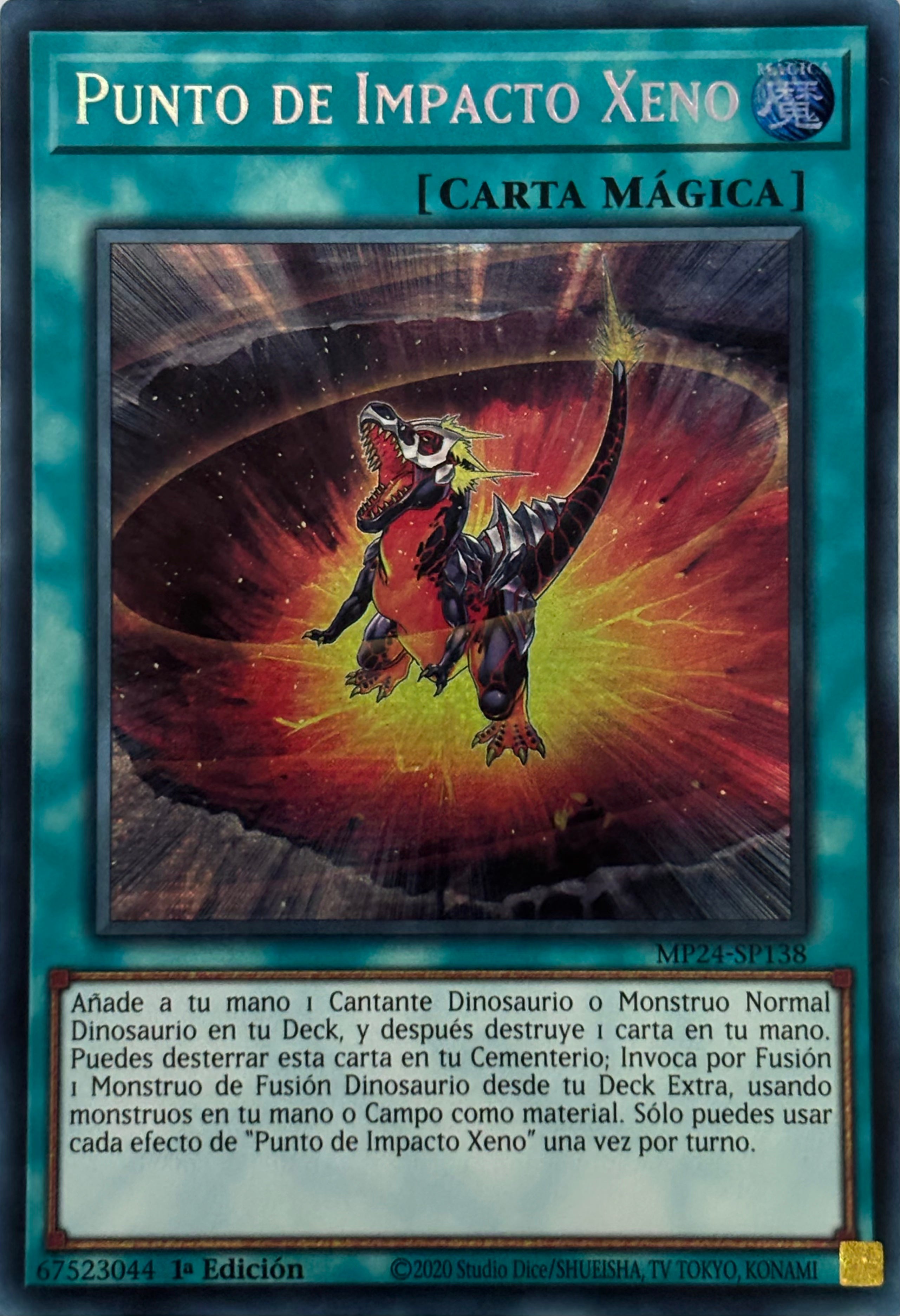 Yugioh! Tcg Punto de Impacto Xeno MP24-SP138 1ra Edición Secret