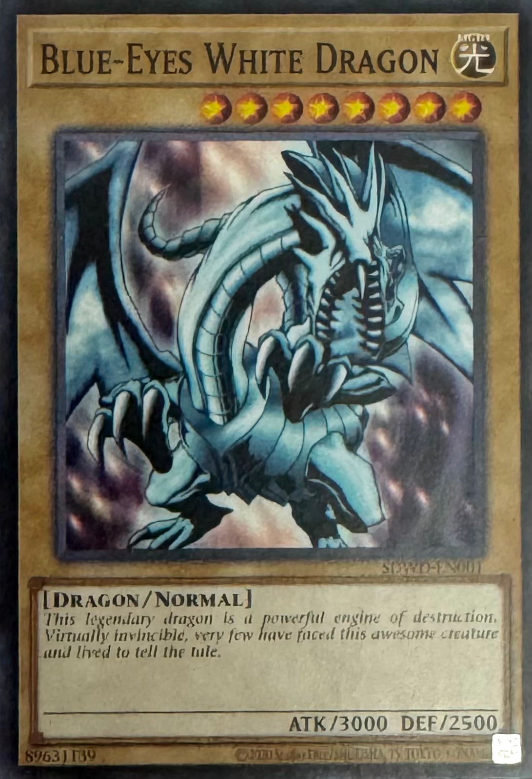 Yugioh! Blue-Eyes White Dragon Sdwd-en001