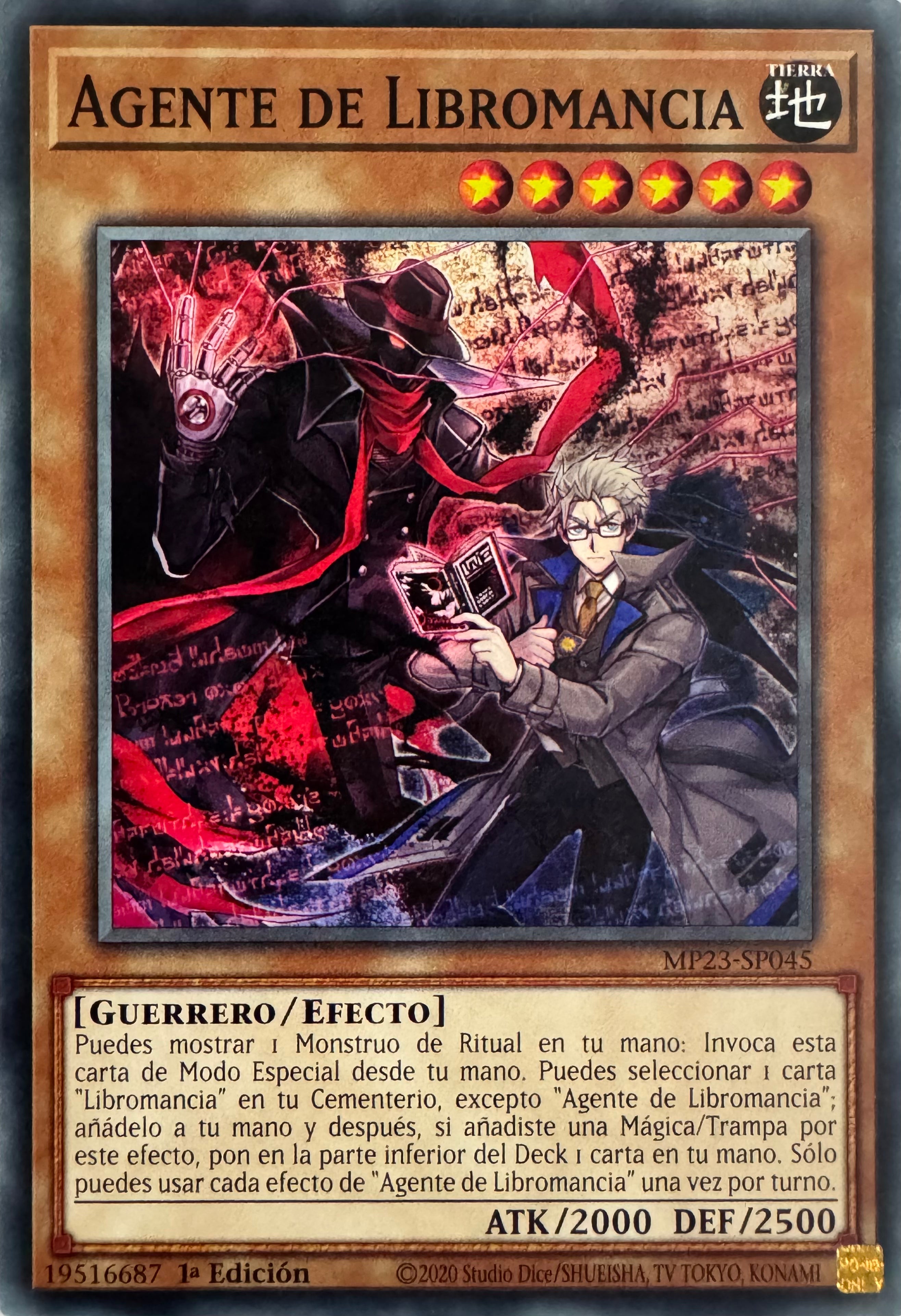 Yugioh! Agente De Libromancia Mp23-sp045 1a Edición