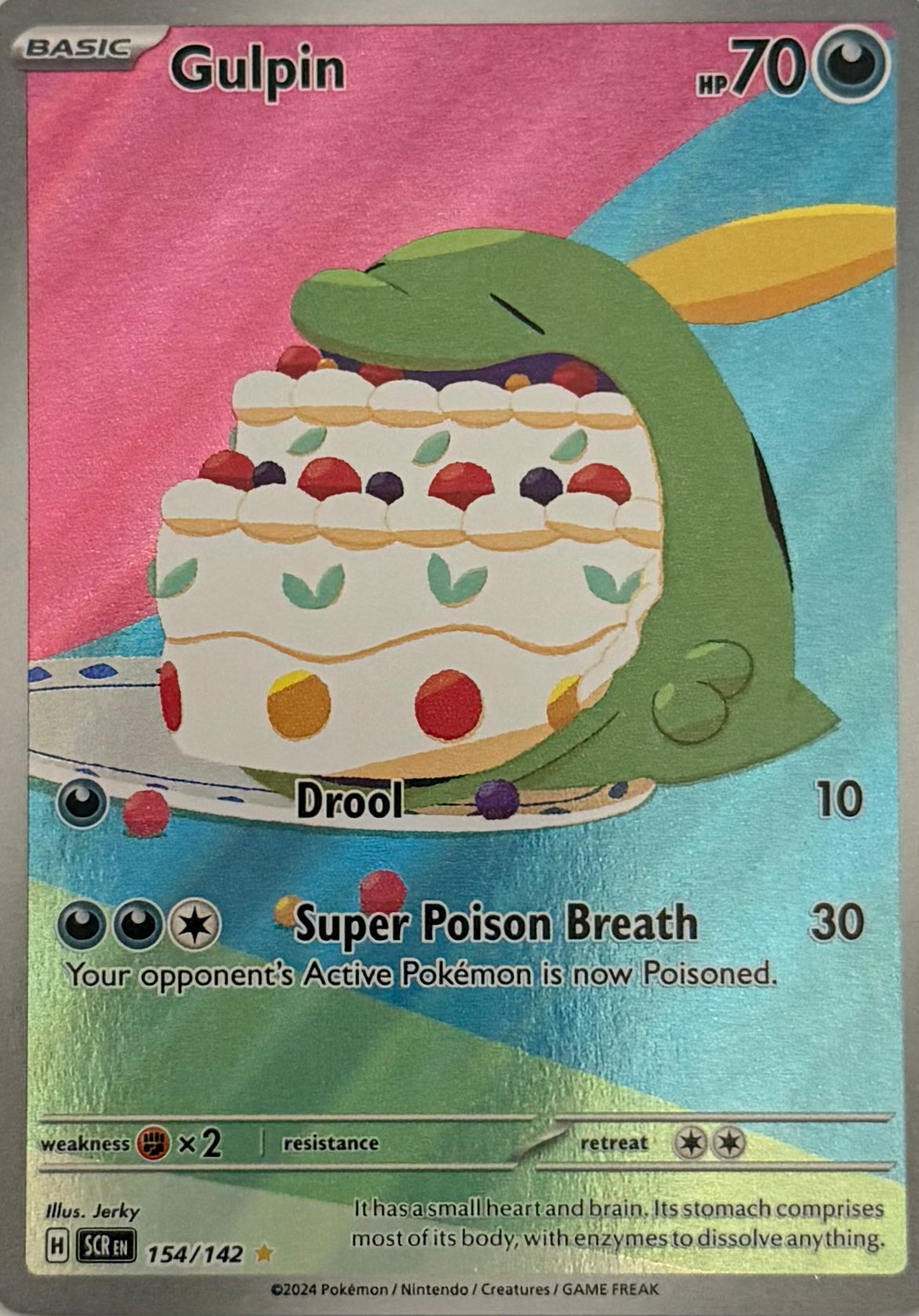 Pokemon Tcg Gulpin 154/142