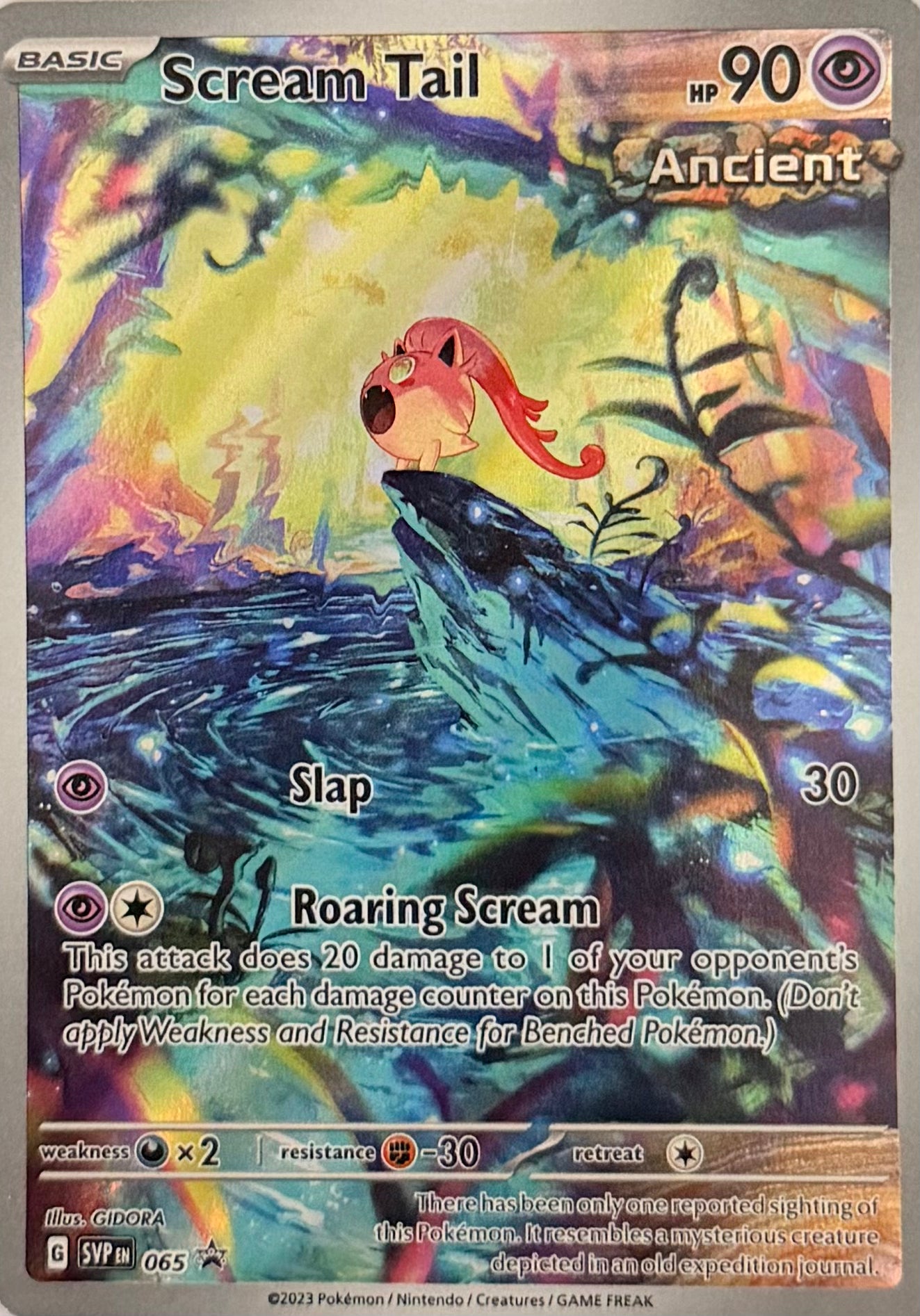 Pokemon Tcg Scream Tail 065
