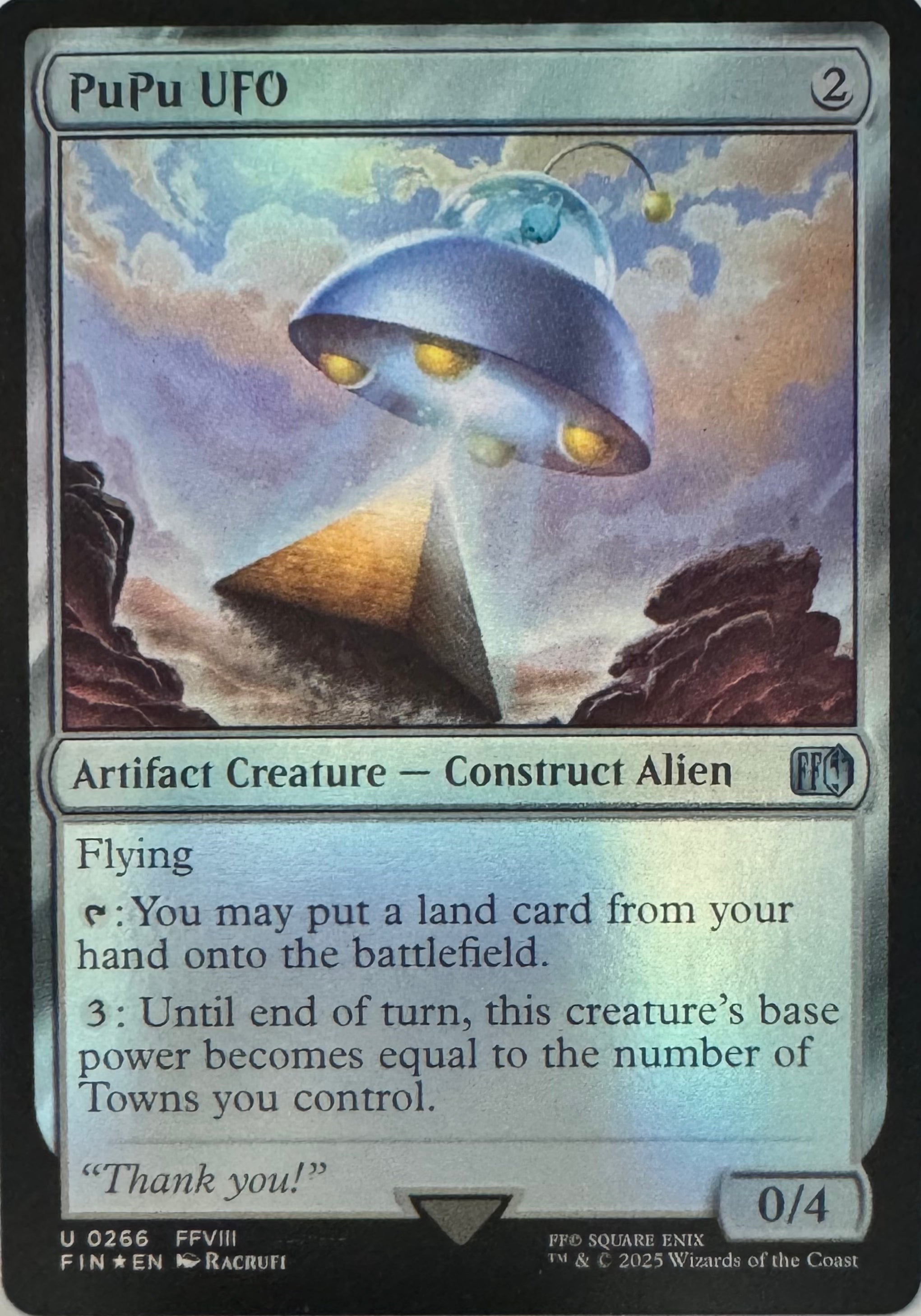 Magic PuPu Ufo 0266 Foil
