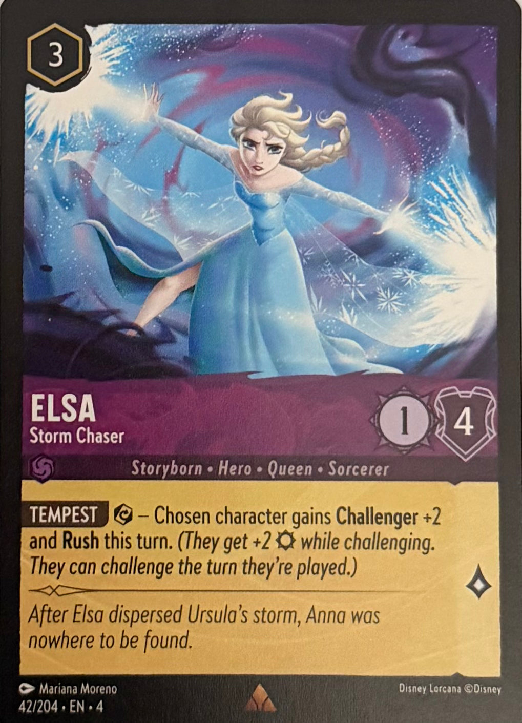 Disney Lorcana Elsa 42/204