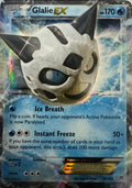 Pokemon Tcg Glalie Ex 34/162 Ultra Rare