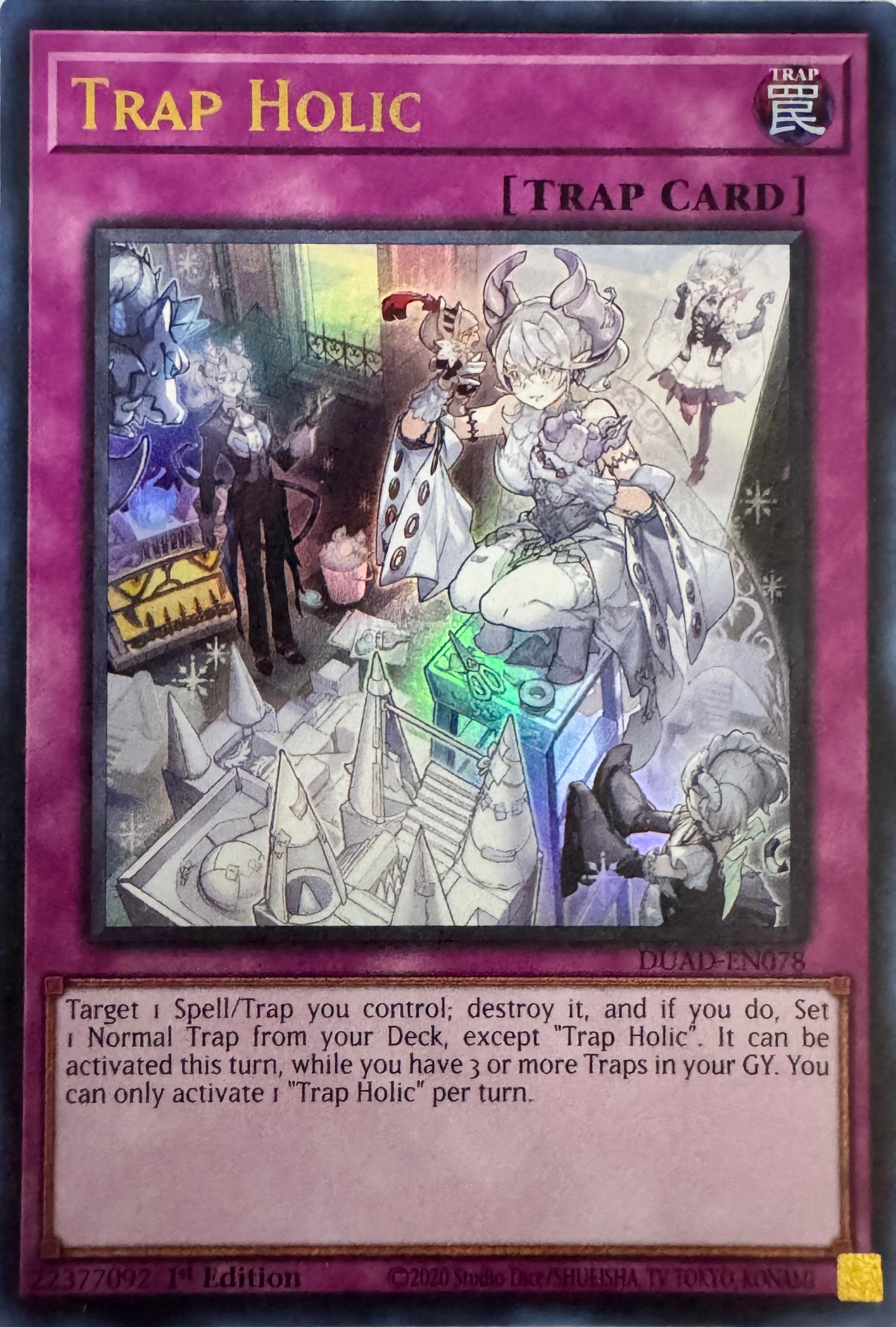 Yugioh! Trap Holic Duad-en078 1st Edition Ultra