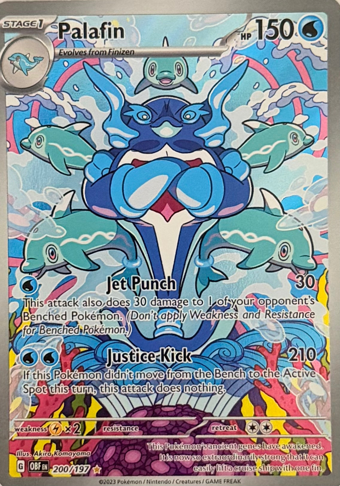 Pokemon Tcg Palafin 200/197