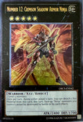 Yugioh! Number 12: Crimson Shadow Armor Ninja Orcs-en042 Ultimate Rare