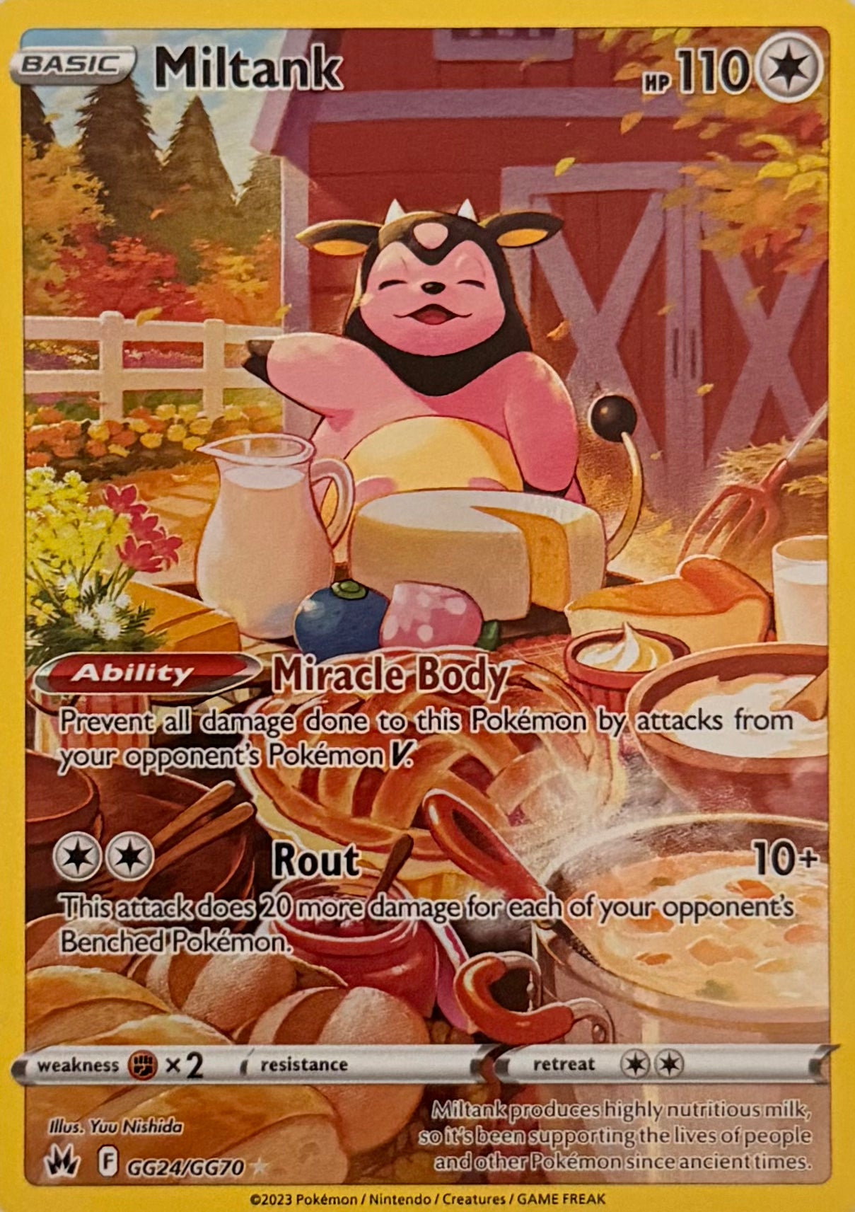 Pokemon Tcg Miltank GG24/GG70