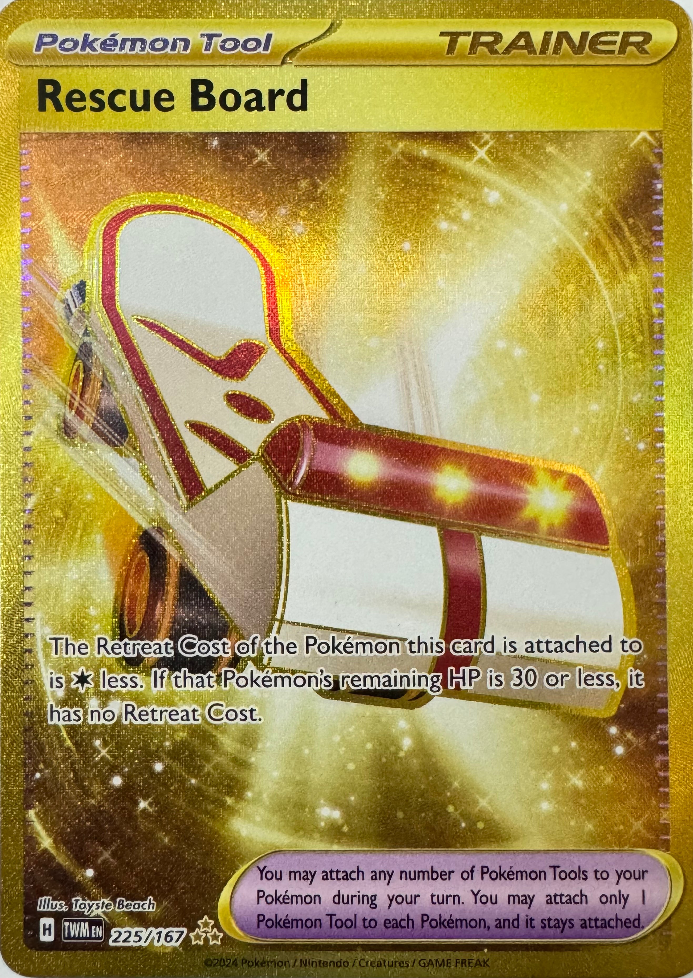 Pokemon Tcg Rescue Board 225/167