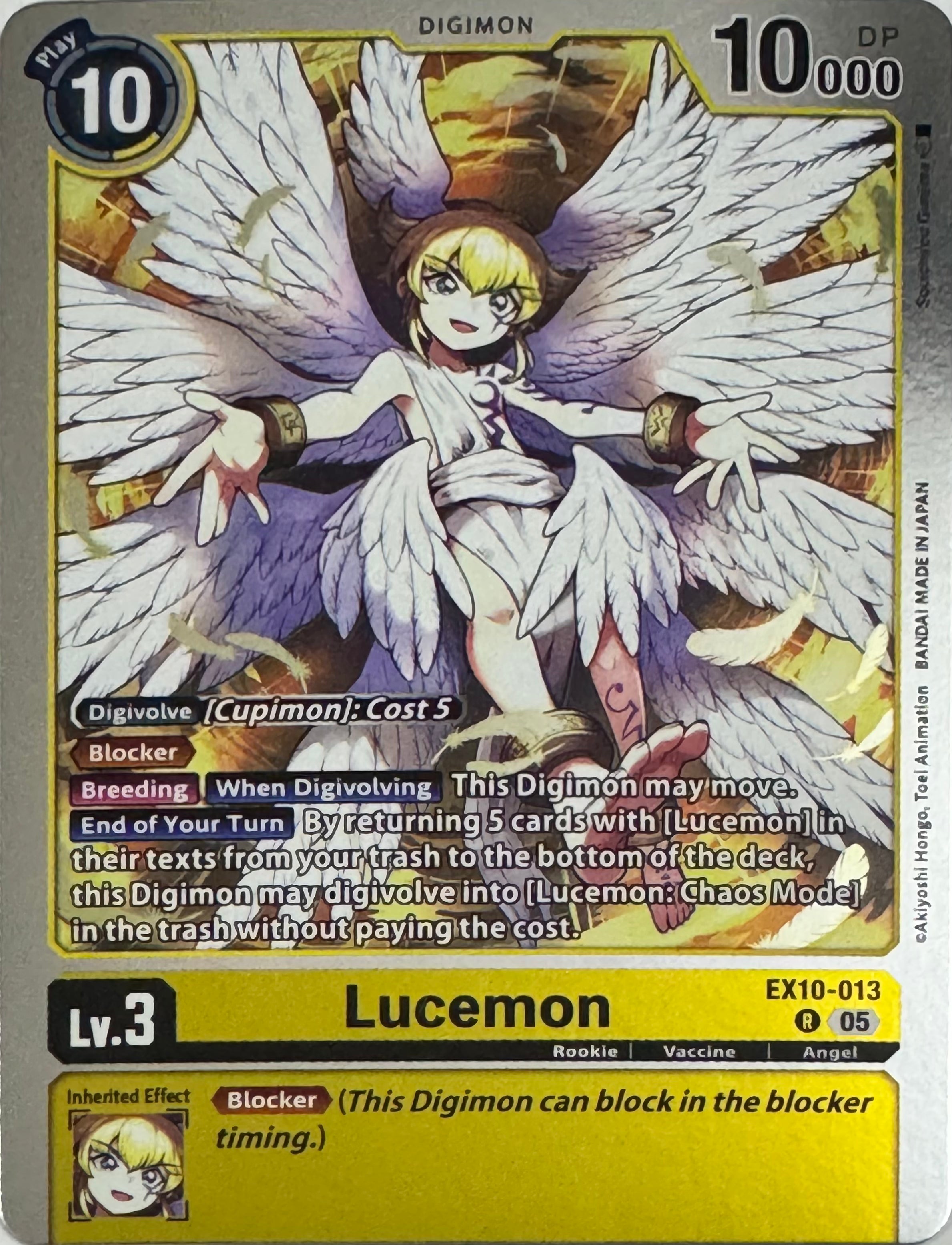 Digimon Tcg Lucemon Ex10-013 Foil