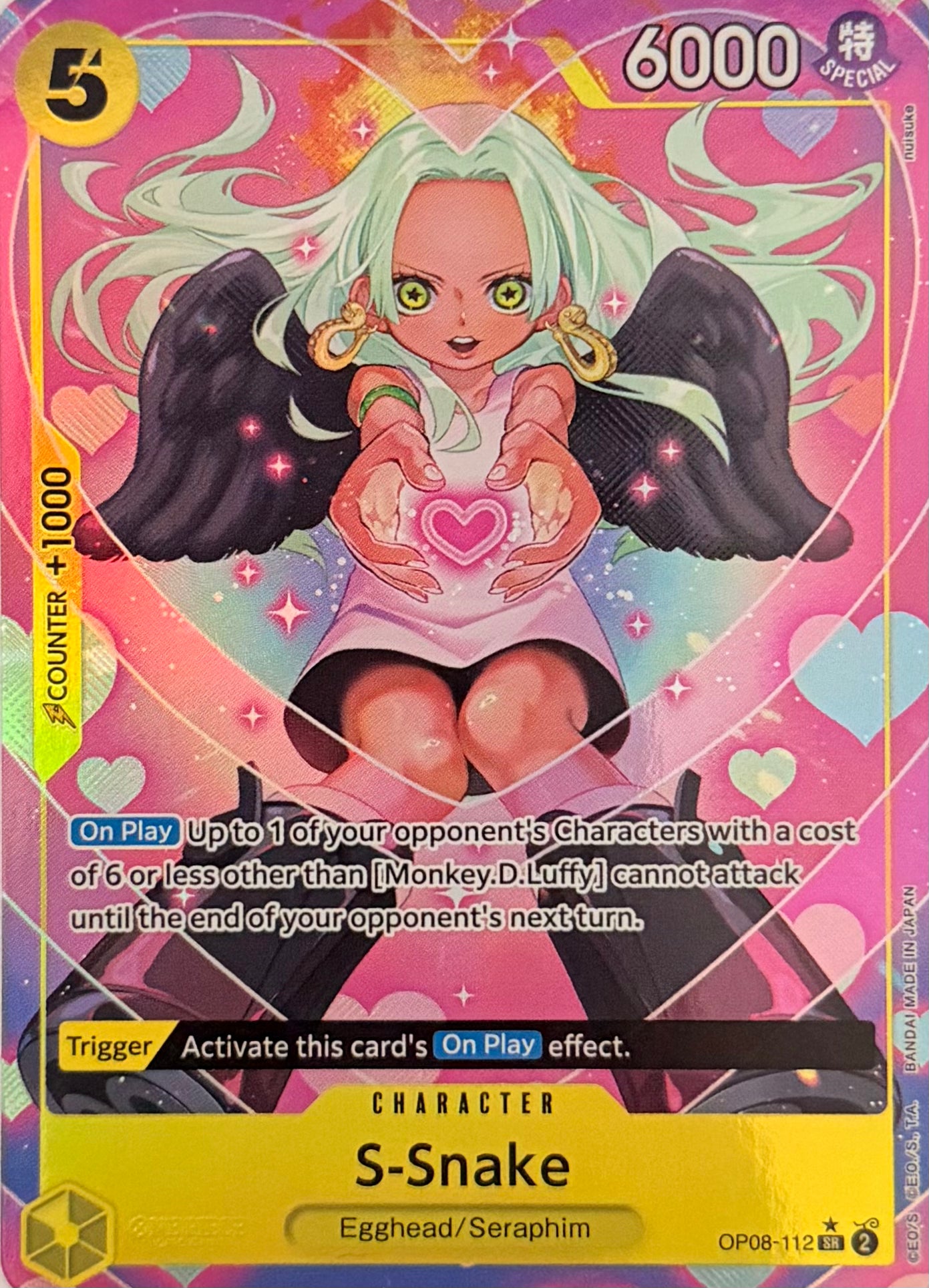 One Piece Tcg S - Snake OP08-112