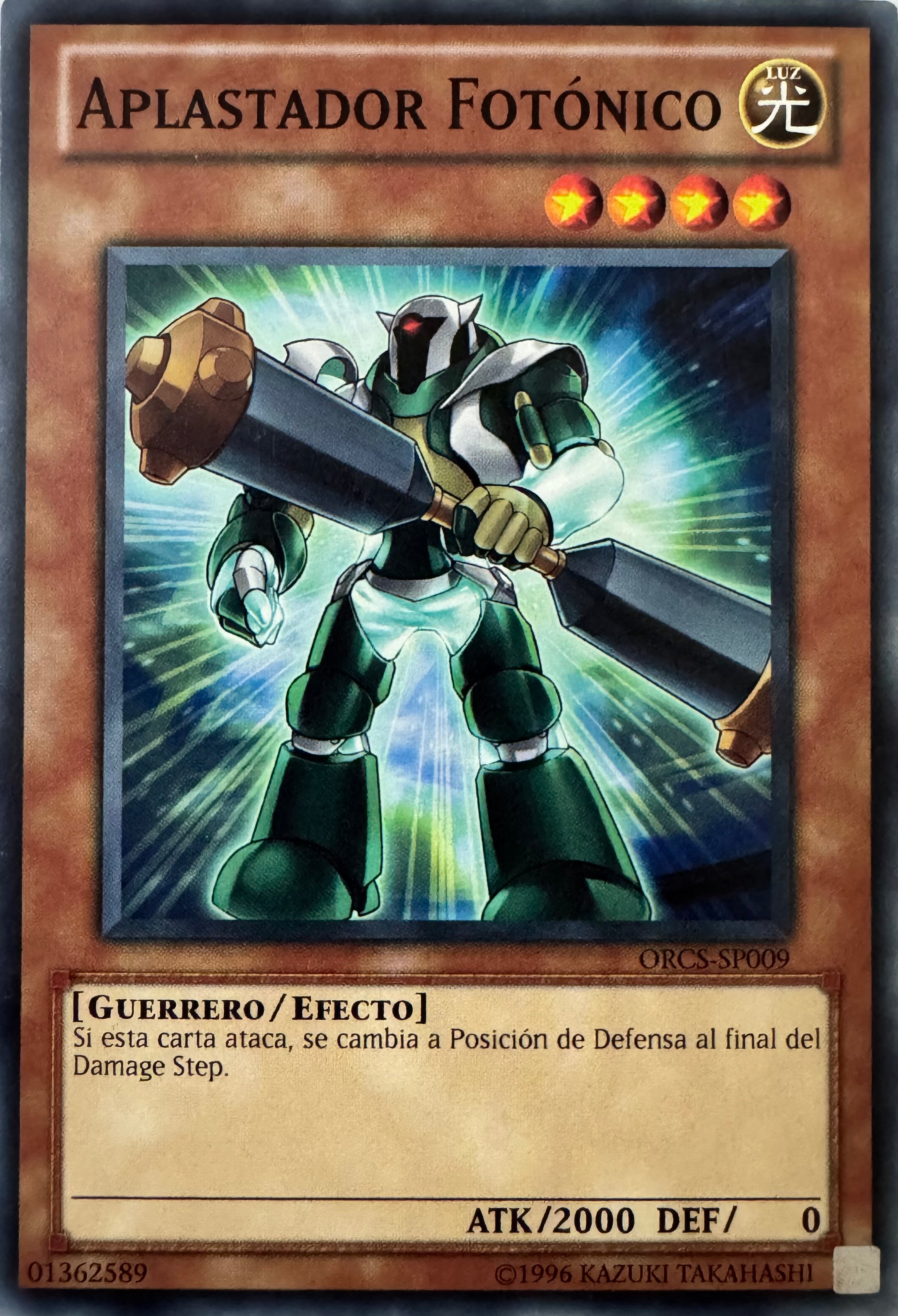 Yugioh! Aplastador Fotonico Orcs-sp009