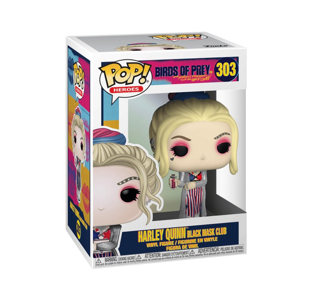 Funko Pop! Harley Quinn Black Mask Club (Exclusive) #303
