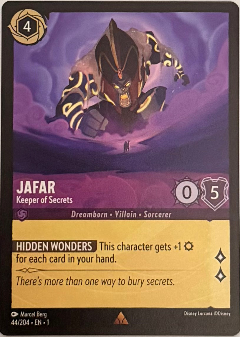 Disney Lorcana Jafar 44/204