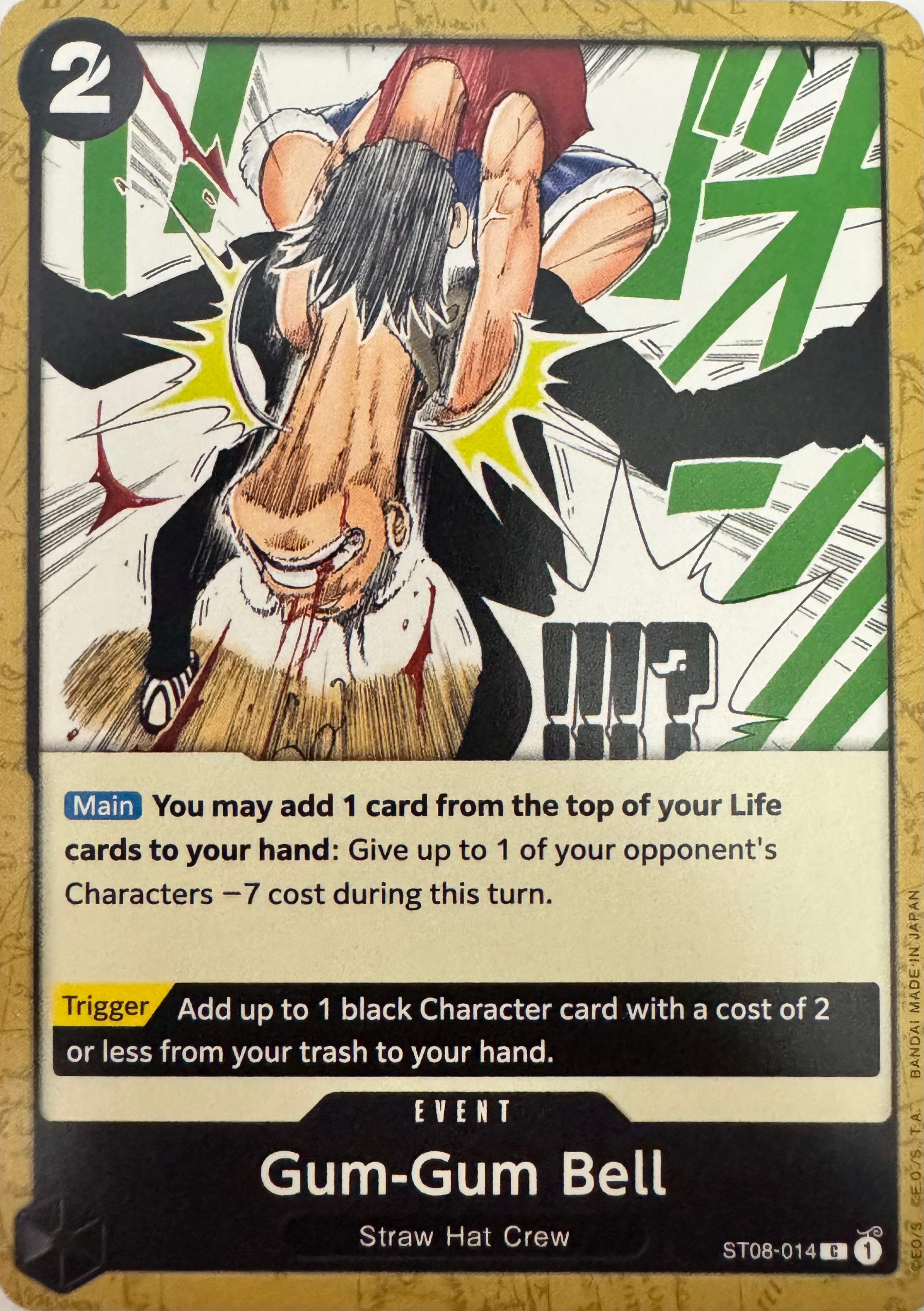 One Piece Tcg Gum-Gum Bell St08-014