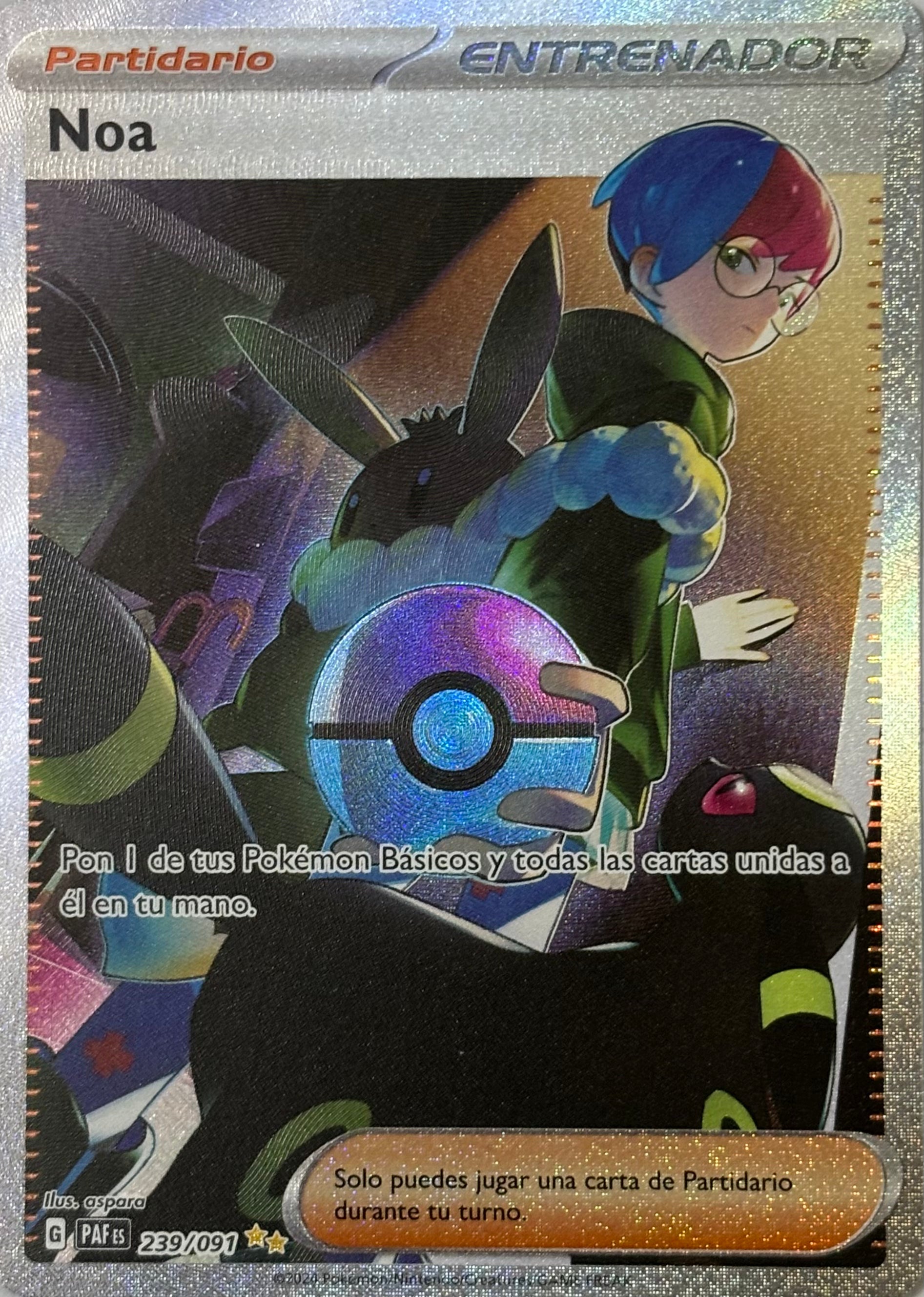 Pokemon Tcg Noa 239/091 Special Illustration rare (Español)