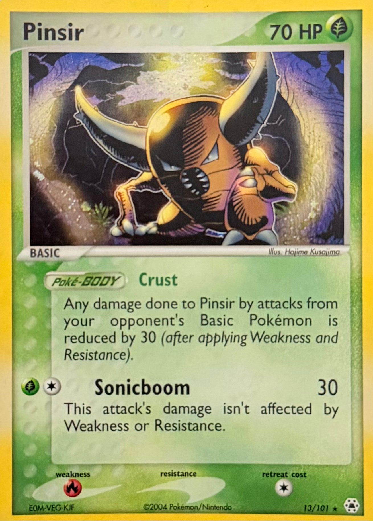 Pokemon Tcg Pinsir 13/101 Holo