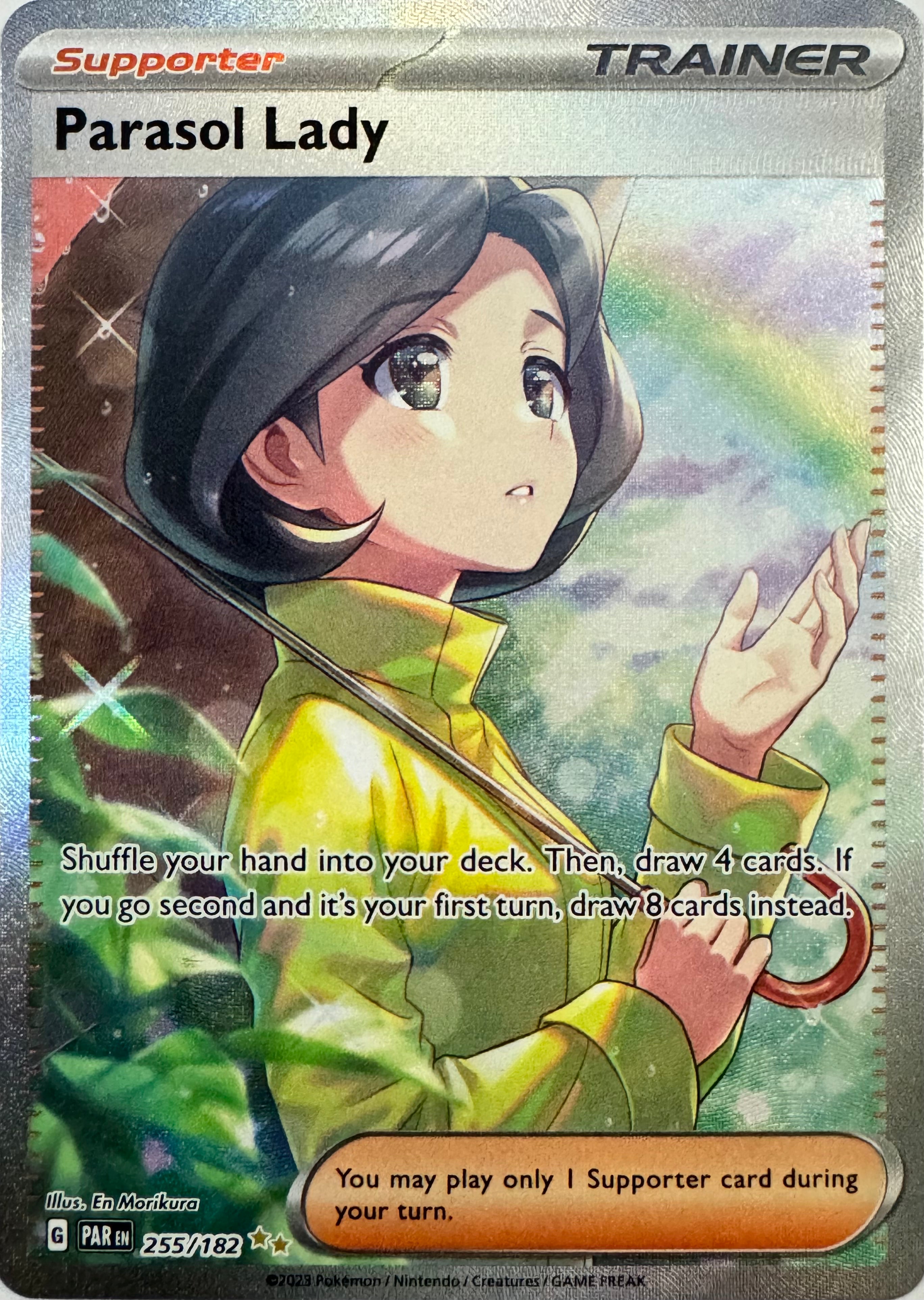 Pokemon Tcg Parasol Lady 255/182