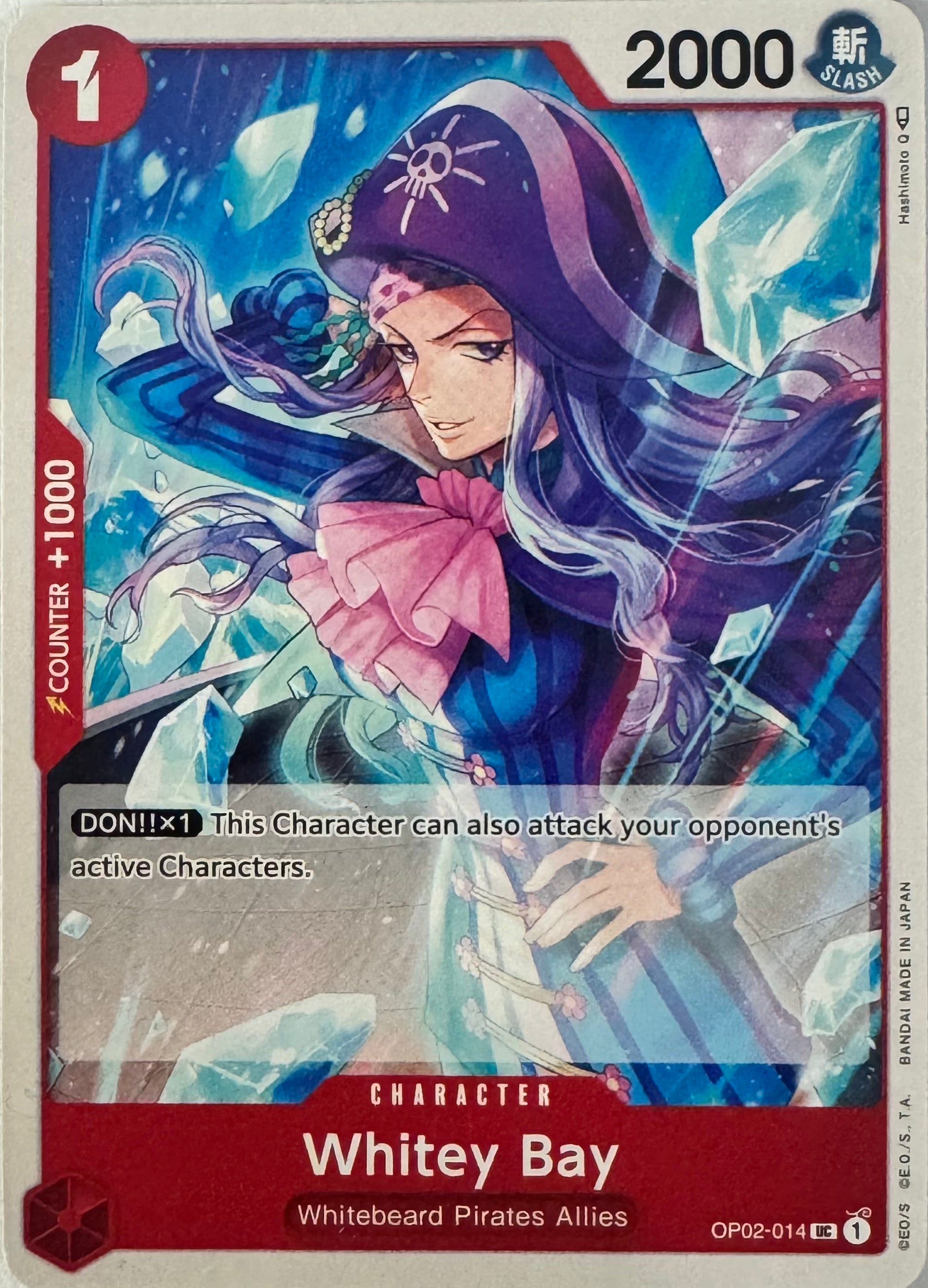 One Piece Tcg Whitey Bay Op02-014