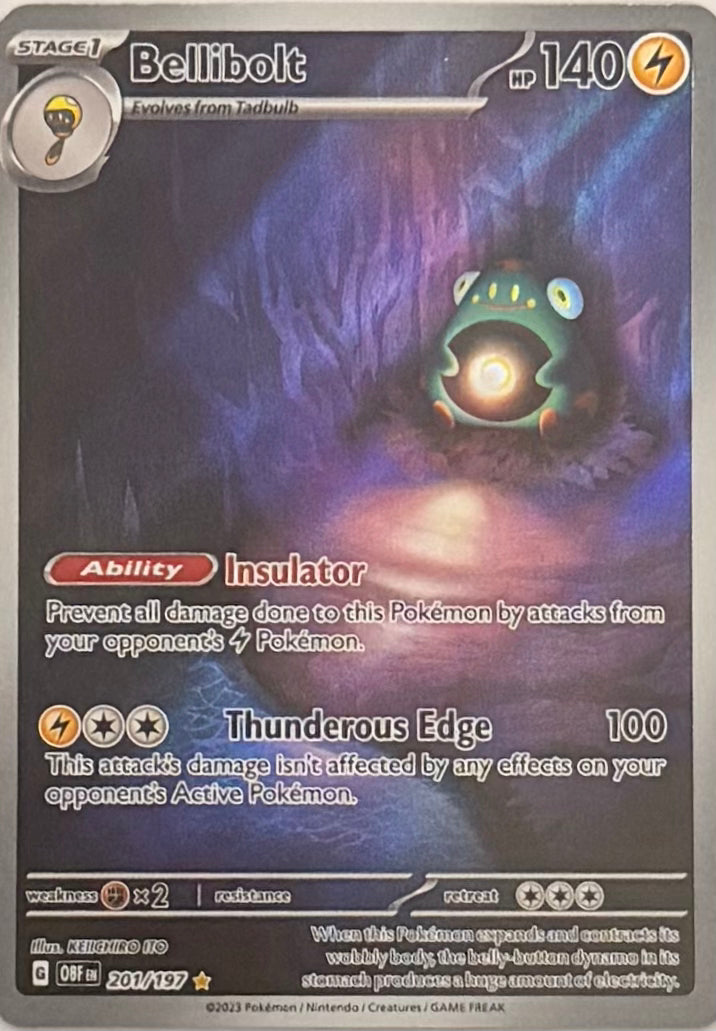 Pokemon Tcg Bellibolt 201/197
