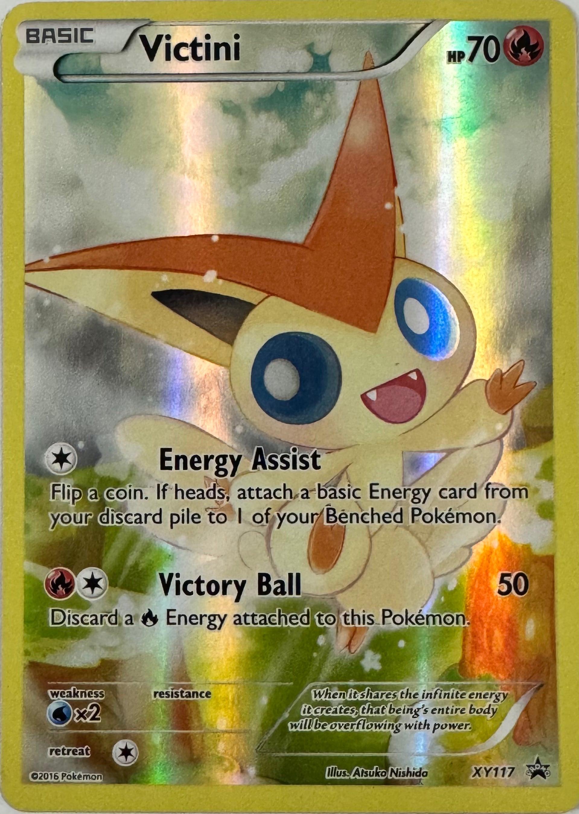 Pokemon Tcg Victini Xy117