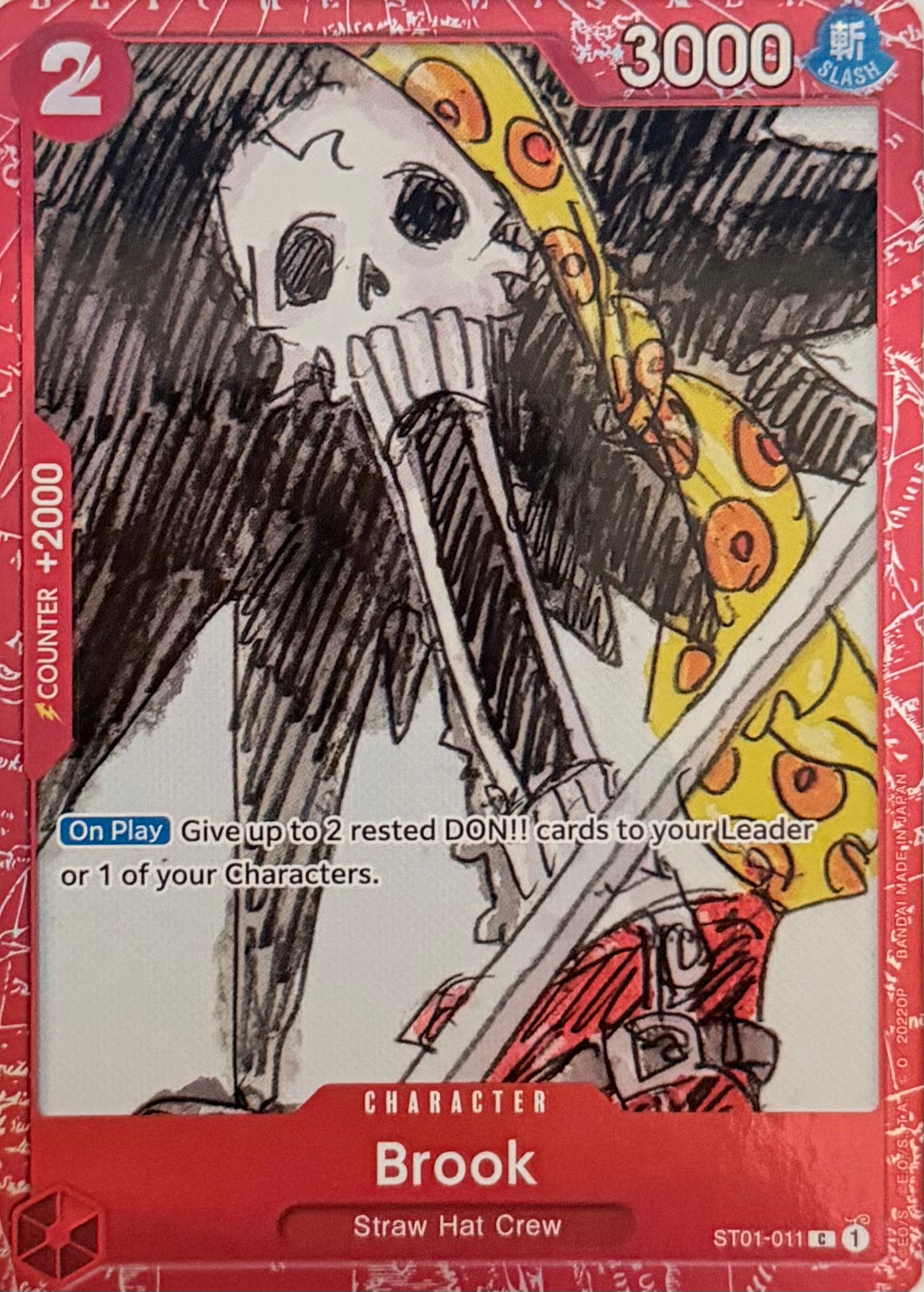 One Piece Tcg Brook ST01-011