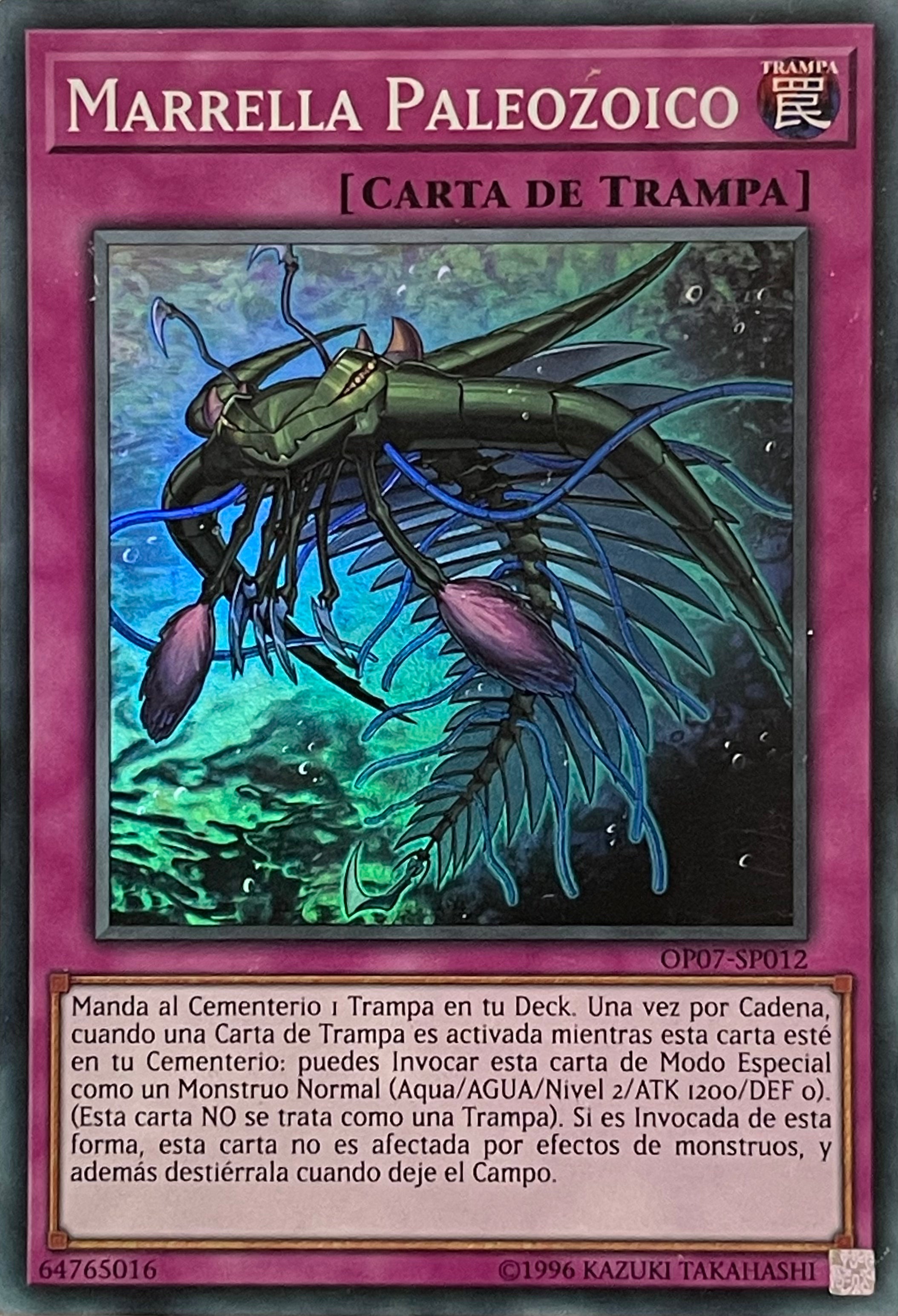 Yugioh! Marrella Paleozoico OP07-SP012