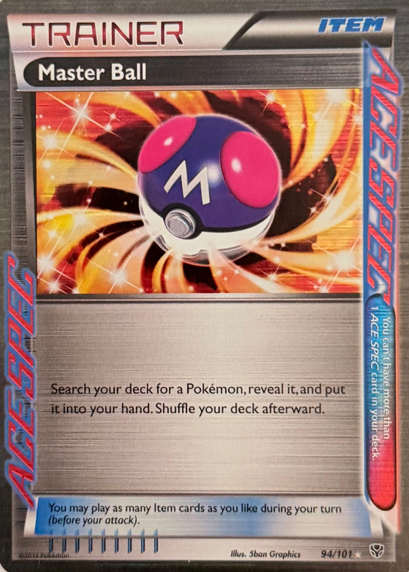 Pokemon Tcg Master Ball 94/101