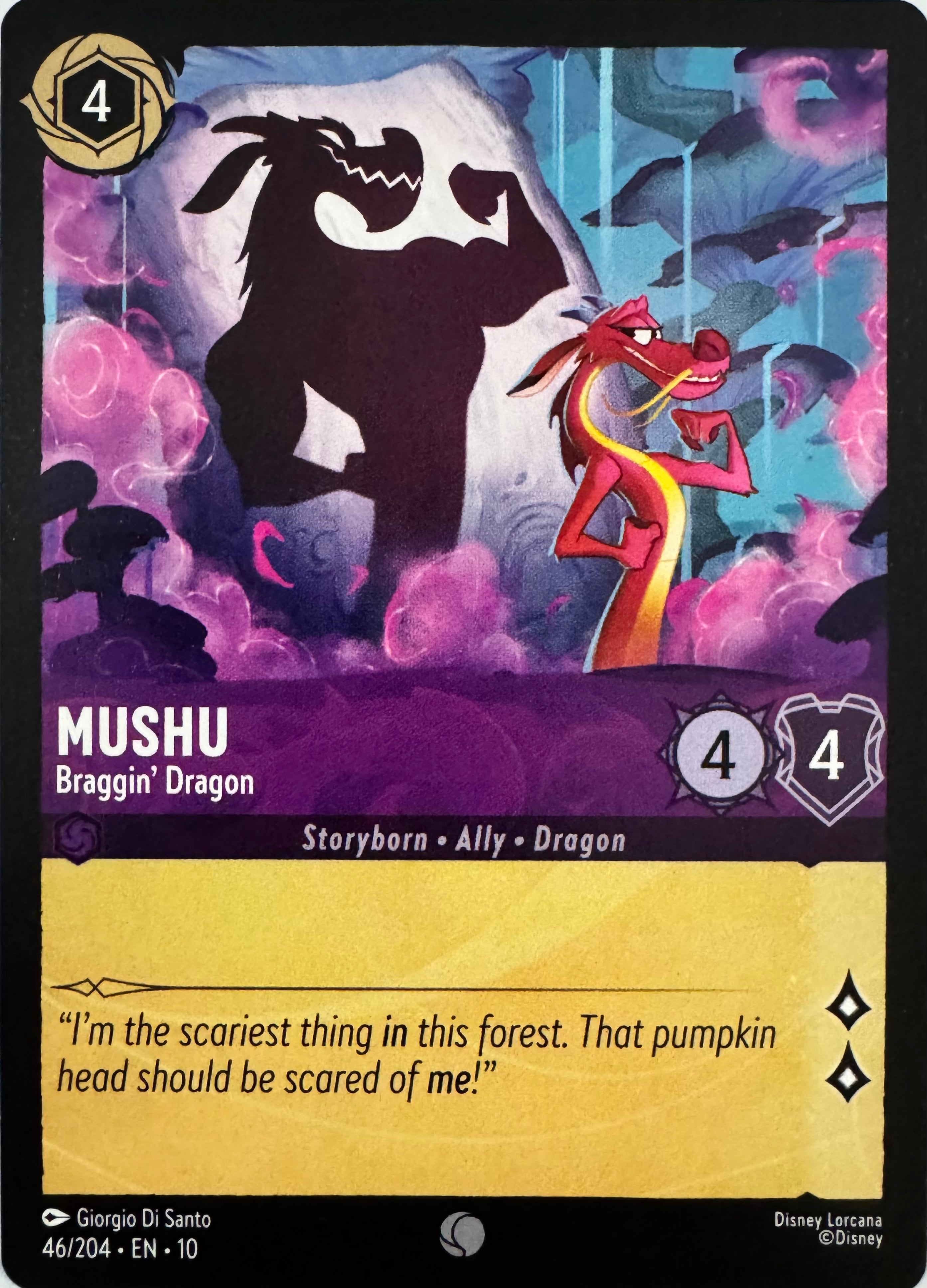 Disney Lorcana Mushu 46/204