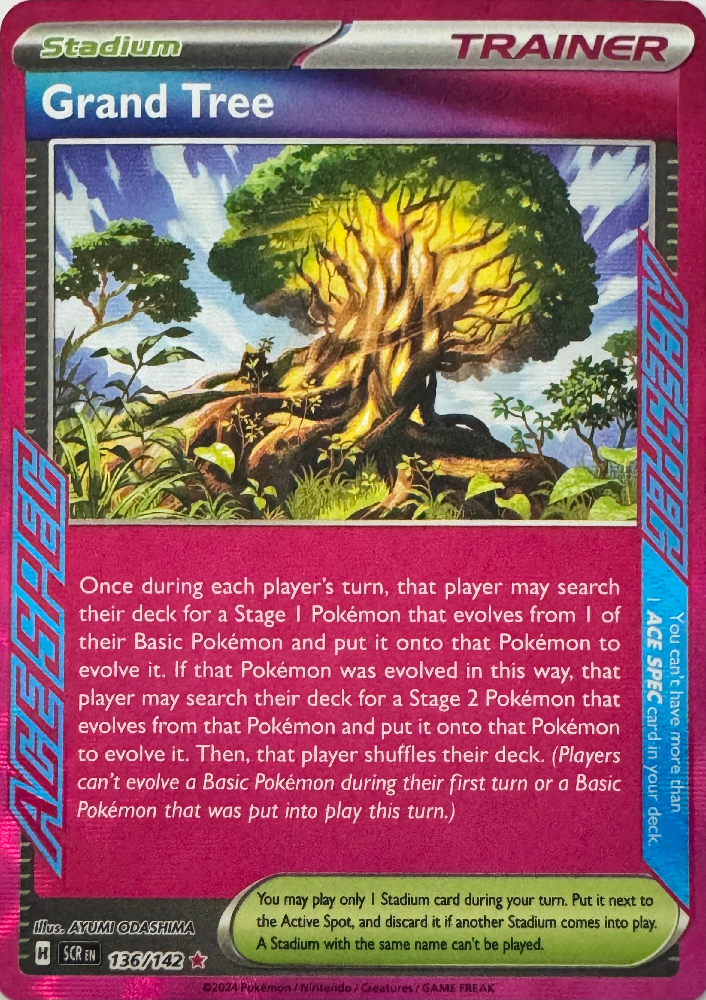Pokemon Tcg Grand Tree 136/142
