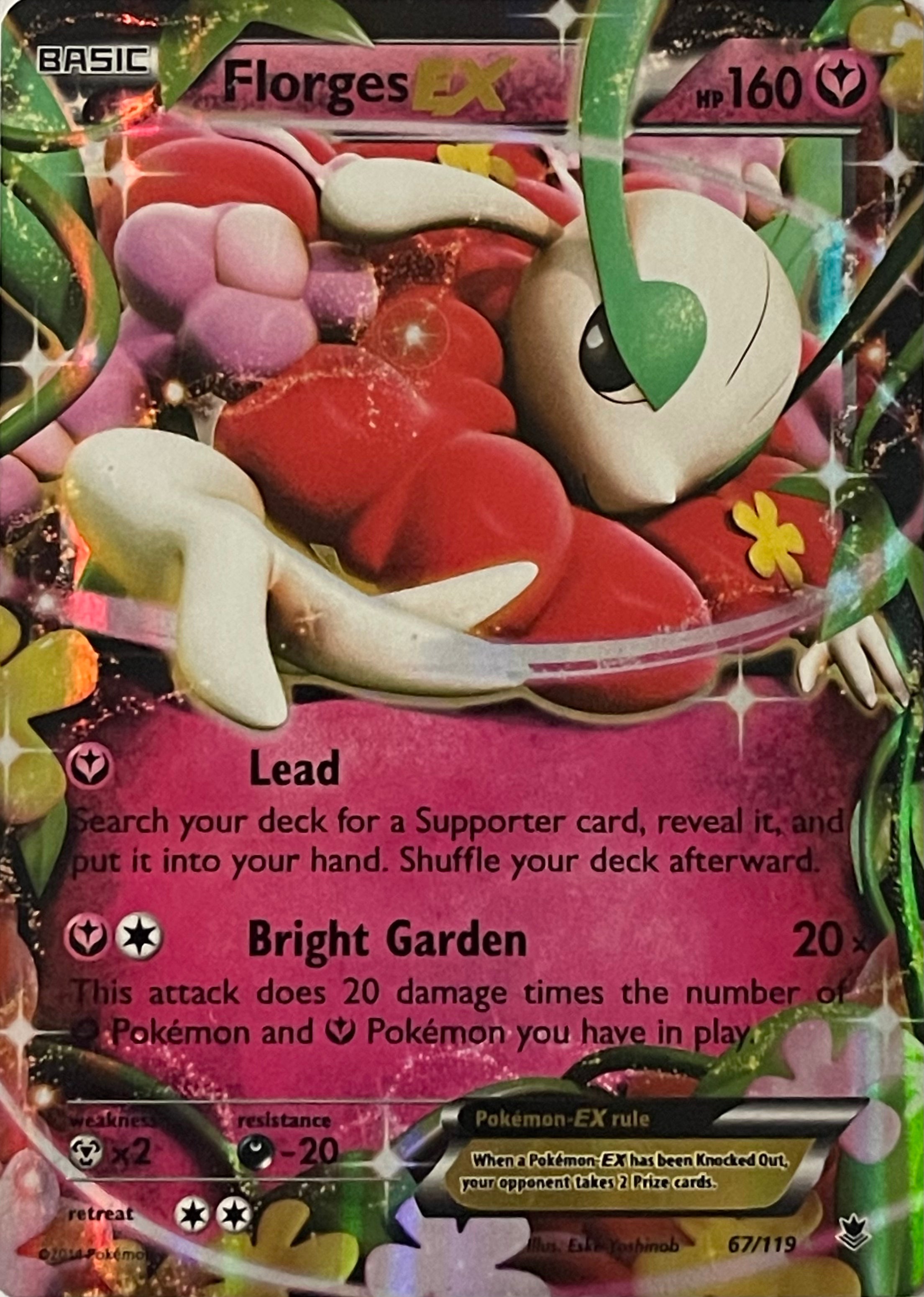 Pokemon Tcg Florges Ex 67/119 Ultra Rare
