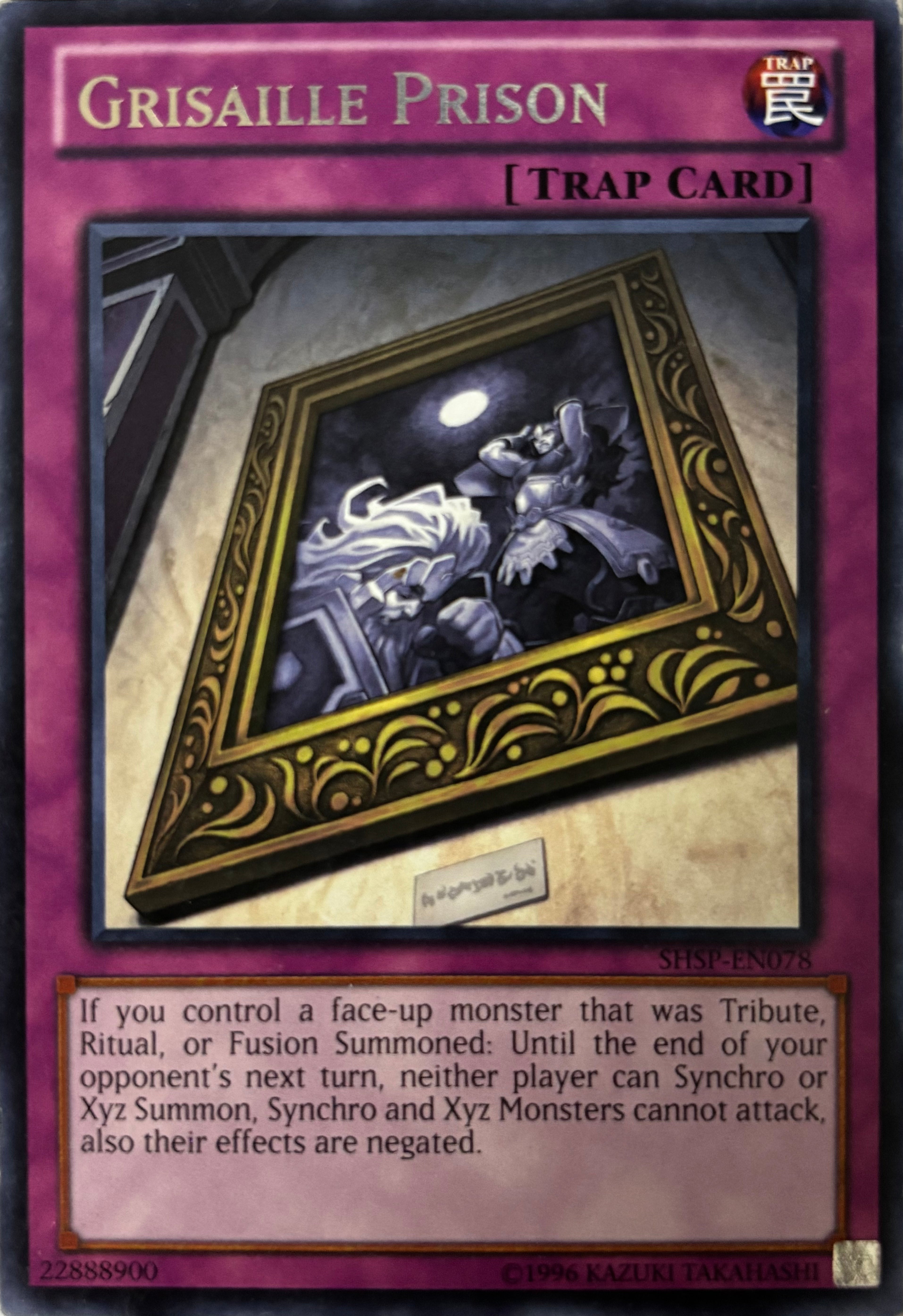 Yugioh! Grisaille Prison Shsp-en078 Rare